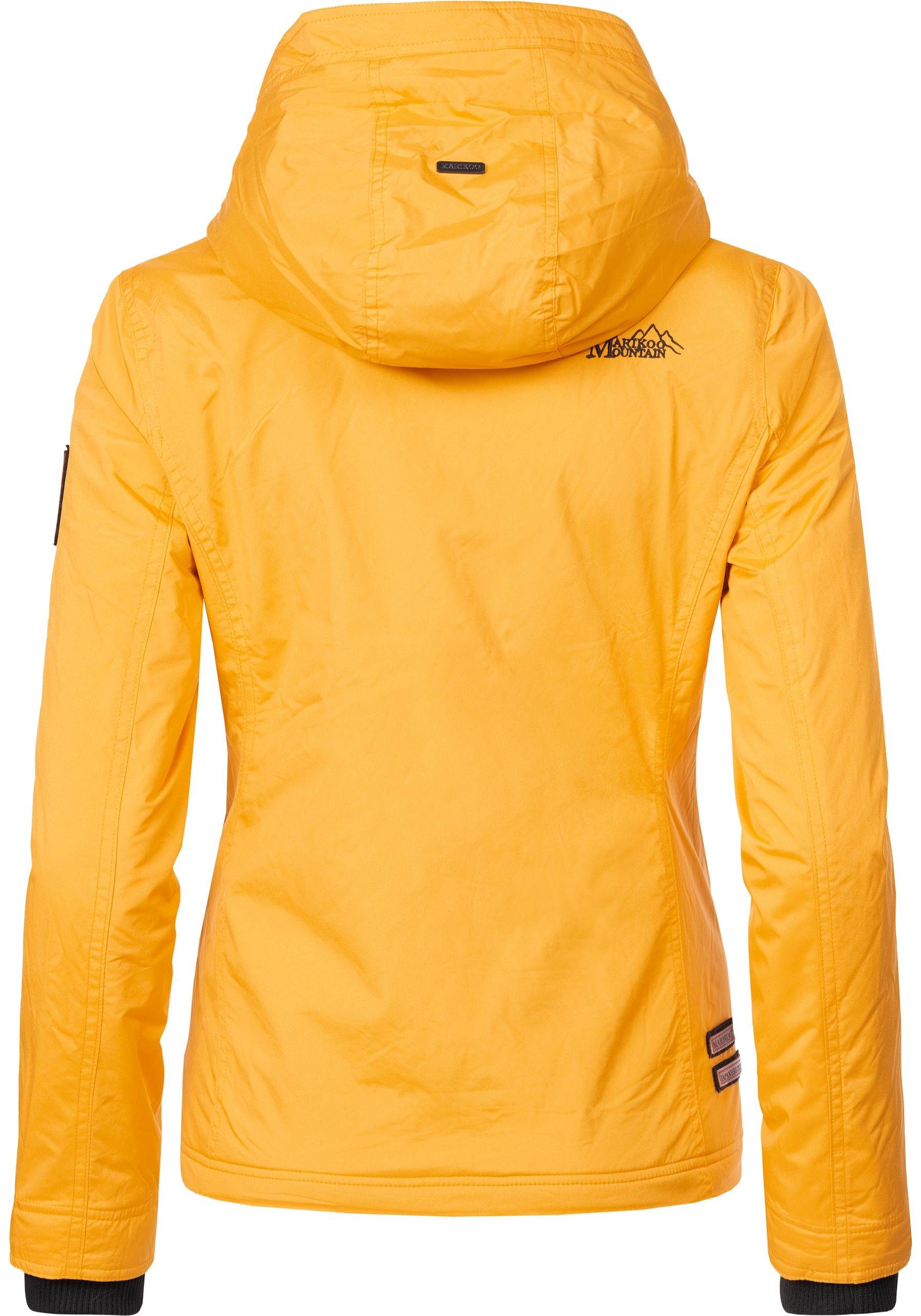 Marikoo Outdoorjacke Erdbeere sportliche Funktionsjacke mit Kapuze