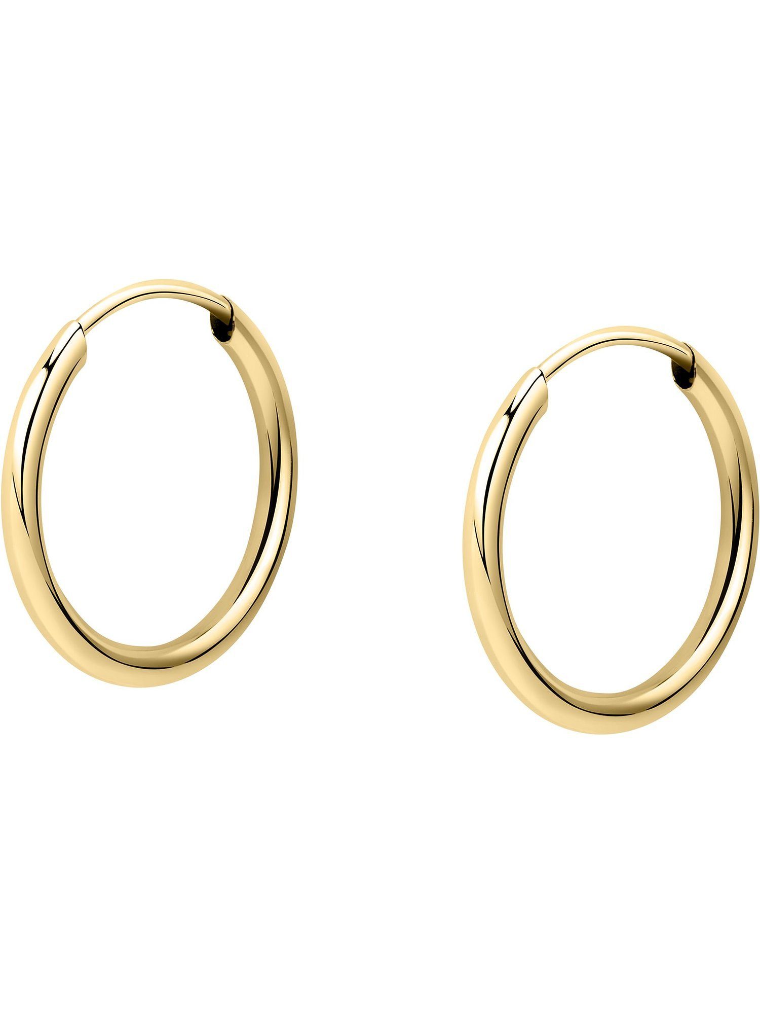 CHRIST Paar Серьги-кольца CHRIST Damen-Creolen 585er Gelbgold (Paar)