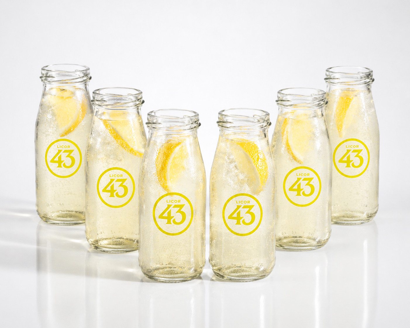 CHG Cocktailglas Licor 43 Milchflasche 6er Set – Cocktailgläser im Milchflaschen-Design