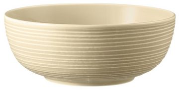 Seltmann Weiden Schale Terra Sandbeige uni Foodbowl 20 cm, Porzellan, (Foodbowl)