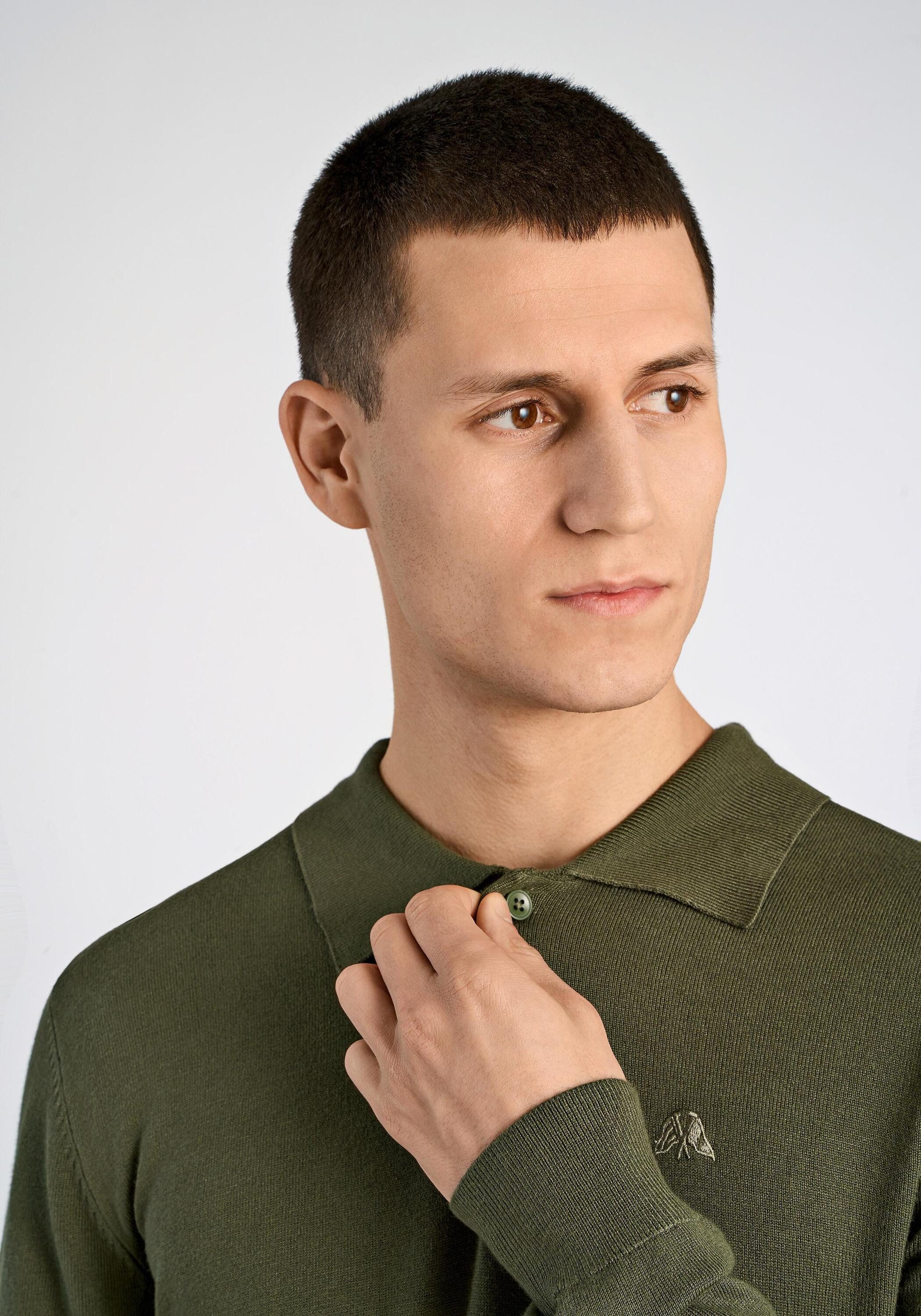 LINDBERGH Poloshirt Lindbergh Strickpullover günstig online kaufen