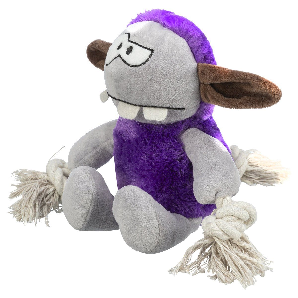 TRIXIE Tierkuscheltier Hundespielzeug Monster lila günstig online kaufen