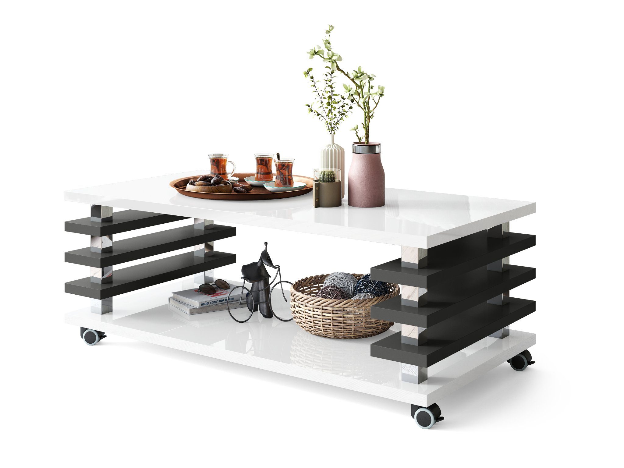 designimpex Couchtisch DC-3 Design Wohnzimmertisch Tisch günstig online kaufen