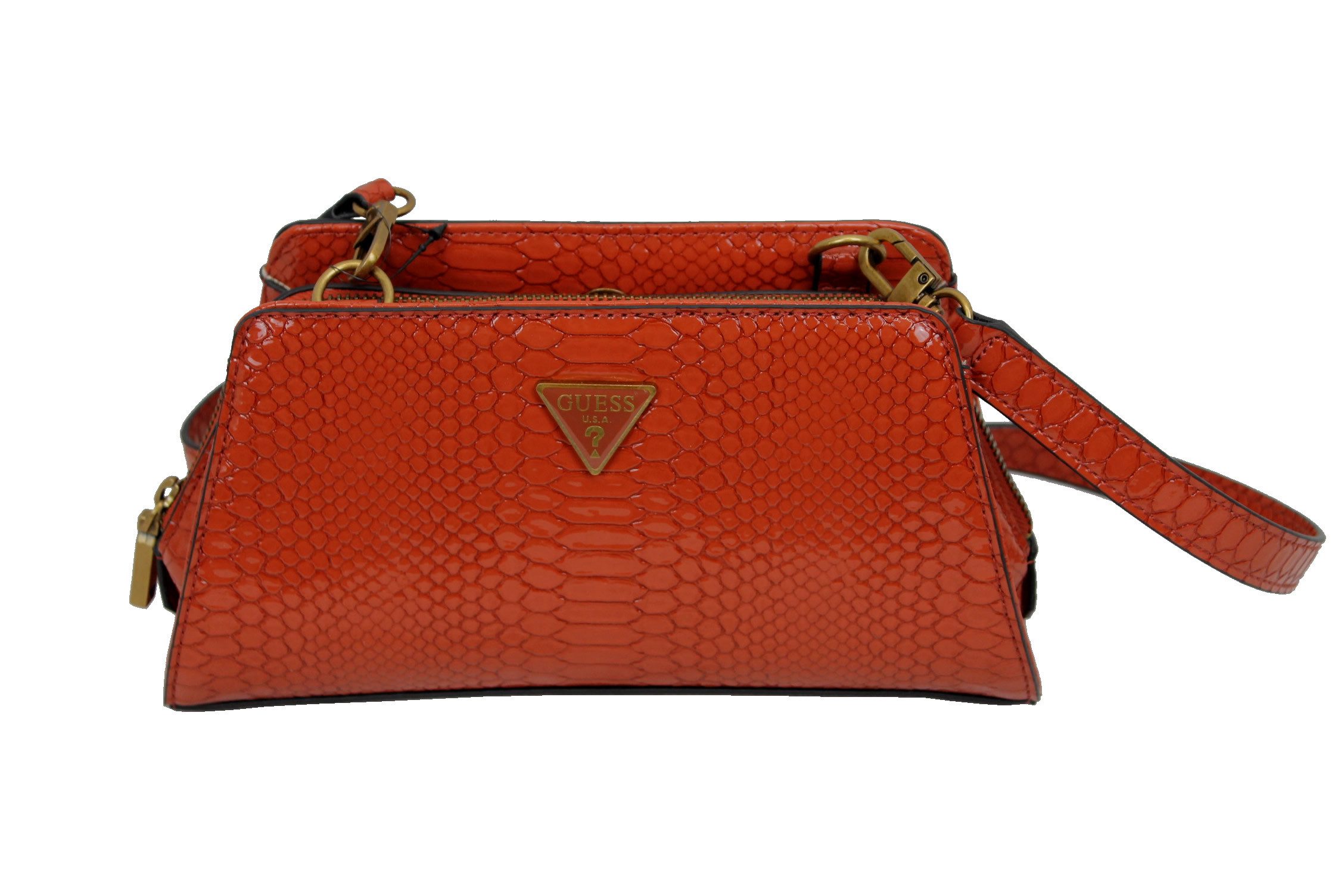 Umhängetasche Damen Annita Handtasche Umhängetasche Clutch, Crossbody Top Zip