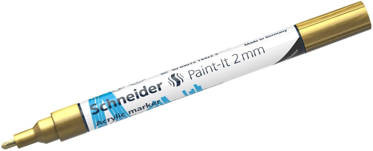 SCHNEIDER Permanentmarker Acrylmarker Paint-It 310 2mm gold