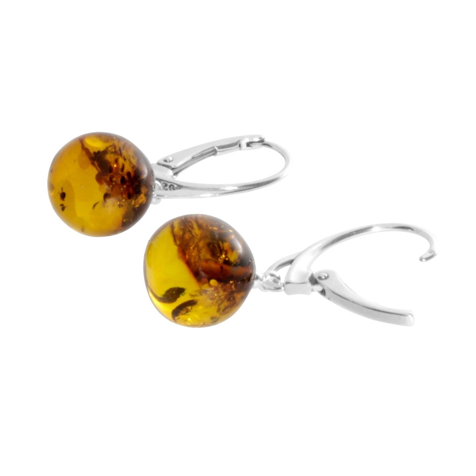 OSTSEE-SCHMUCK Paar Ohrhänger Ostsee-Schmuck Ohrhänger Klassisch 10 mm (2-t günstig online kaufen