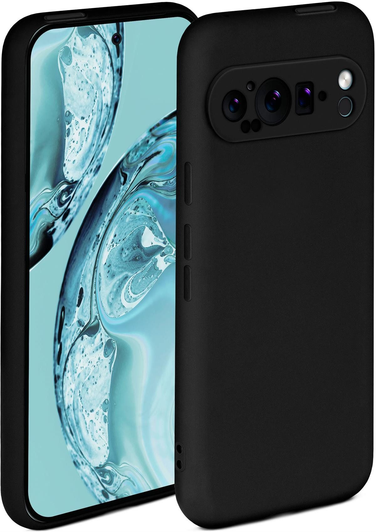 ONEFLOW Handyhülle ONEFLOW® Soft Case für Google Pixel 9 Pro XL, Hülle aus Silikon, Back Cover mit Kameraschutz, weiche Silikonhülle