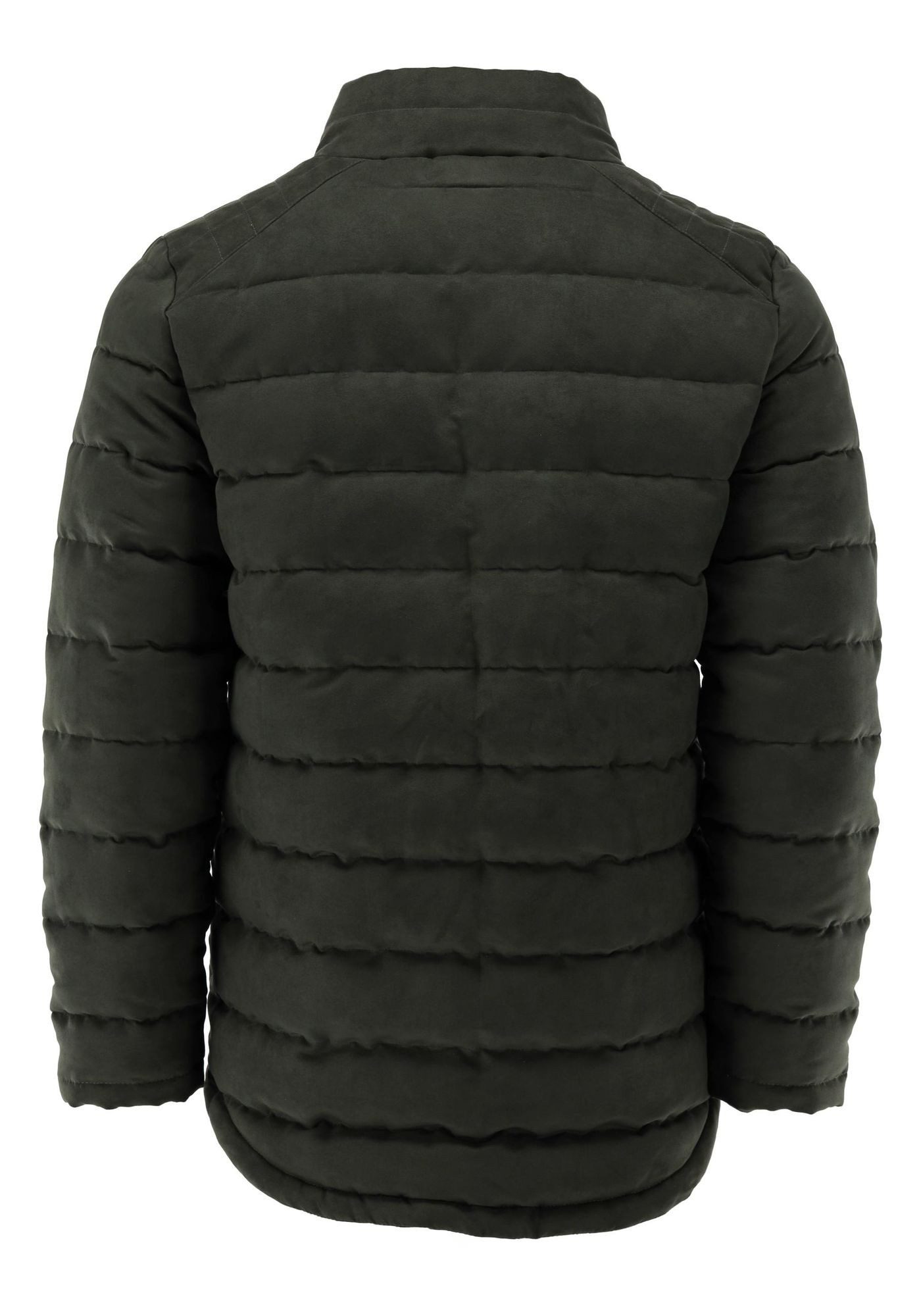 Tom Collins Steppjacke Flisa Regular Fit, Stehkragen, Brusttasche und Taschen mit Reißverschluss