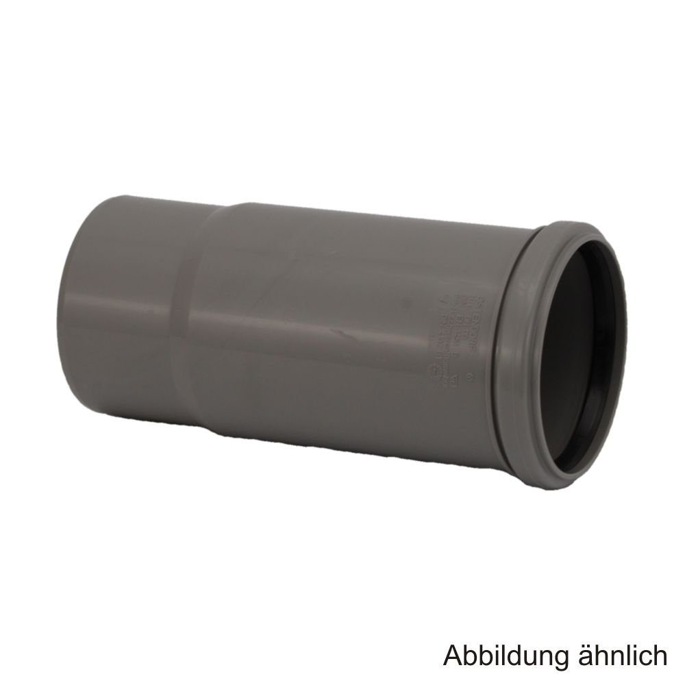 Ostendorf Kunststoffe Wasserrohr HT-Langmuffe mit 2facher Muffenlänge, DN 110