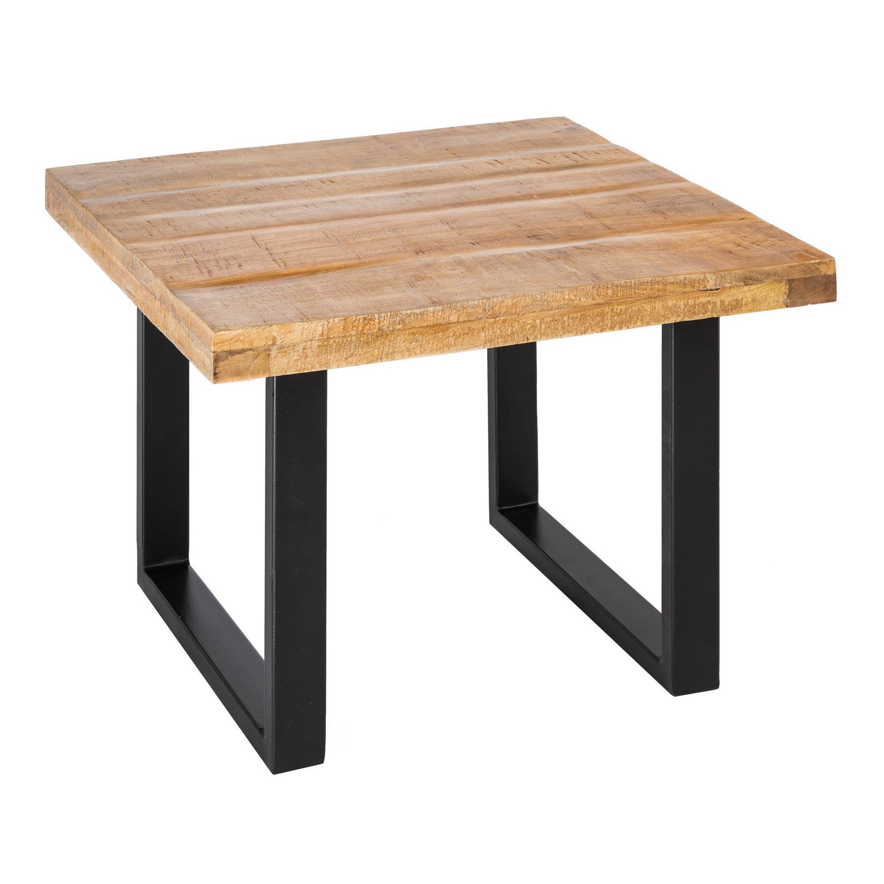 riess-ambiente Couchtisch IRON CRAFT 60cm natur / schwarz, Wohnzimmer · Mas günstig online kaufen