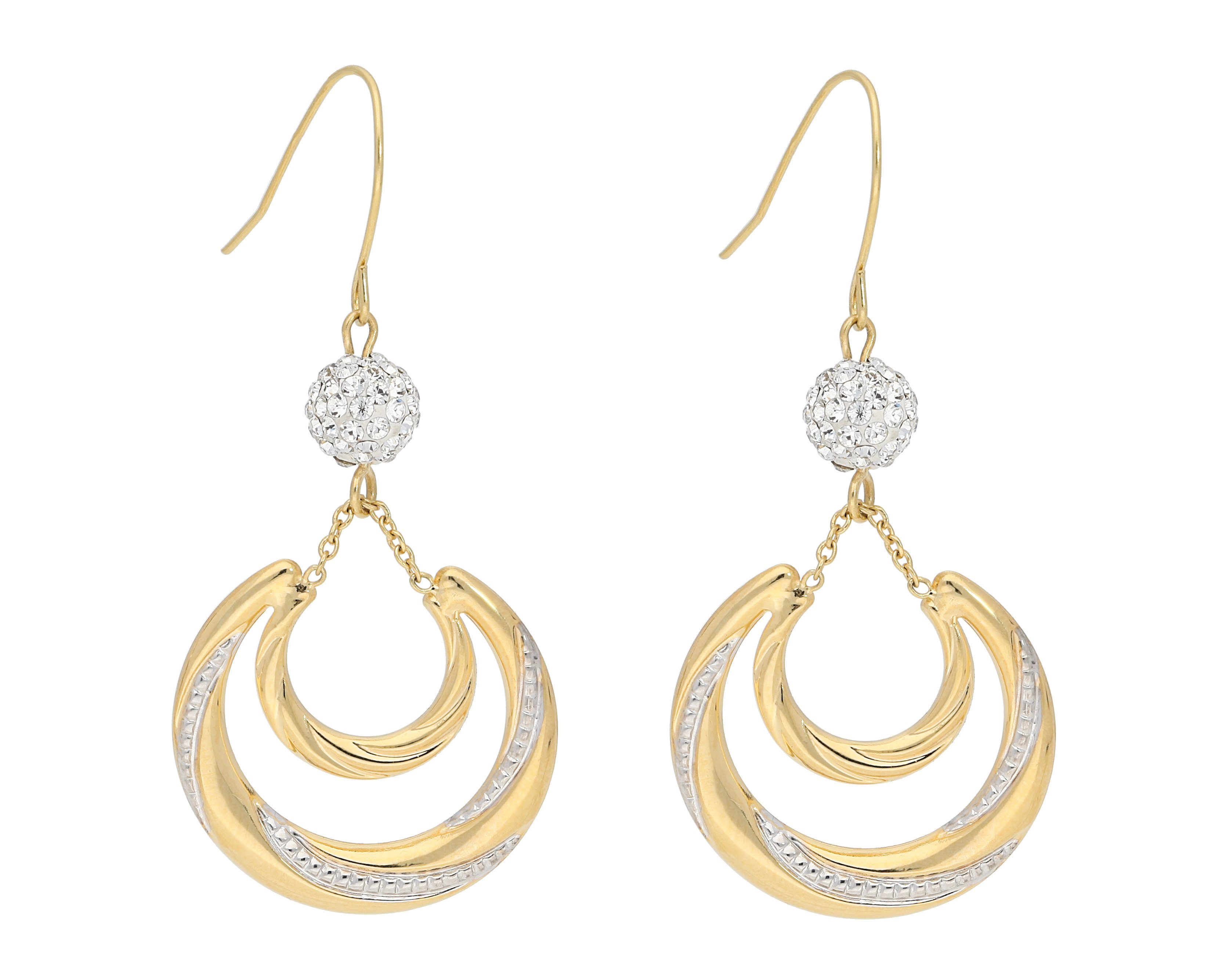 Vivance Paar Ohrhaken sparkling günstig online kaufen