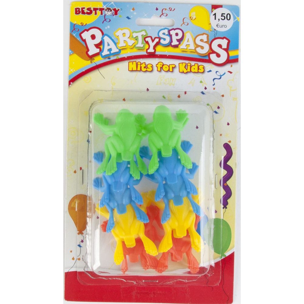 Besttoy Aufblasbares Partyzubehör Springfrösche 16er- Pack von BESTTOY