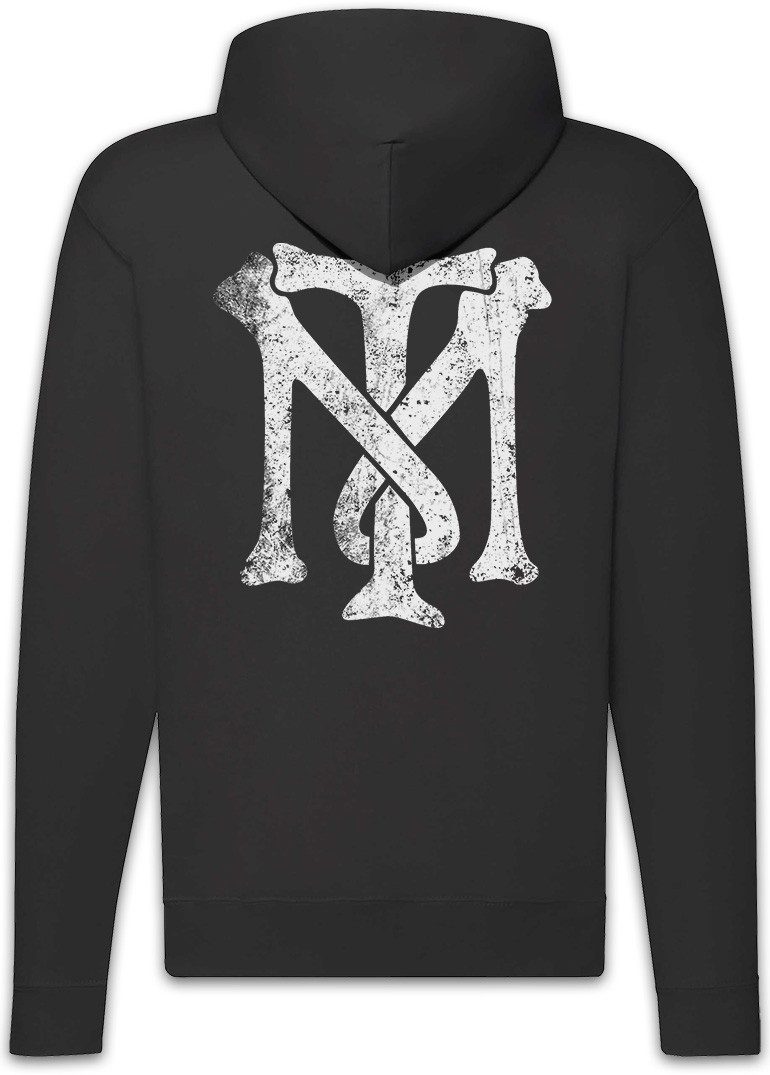 Urban Backwoods Sweatjacke Tony Montana Logo Zipper Hoodie Tm Symbol Mobster Scarface Kuba Kult (1-tlg) Gangster Mafia Pacino Film