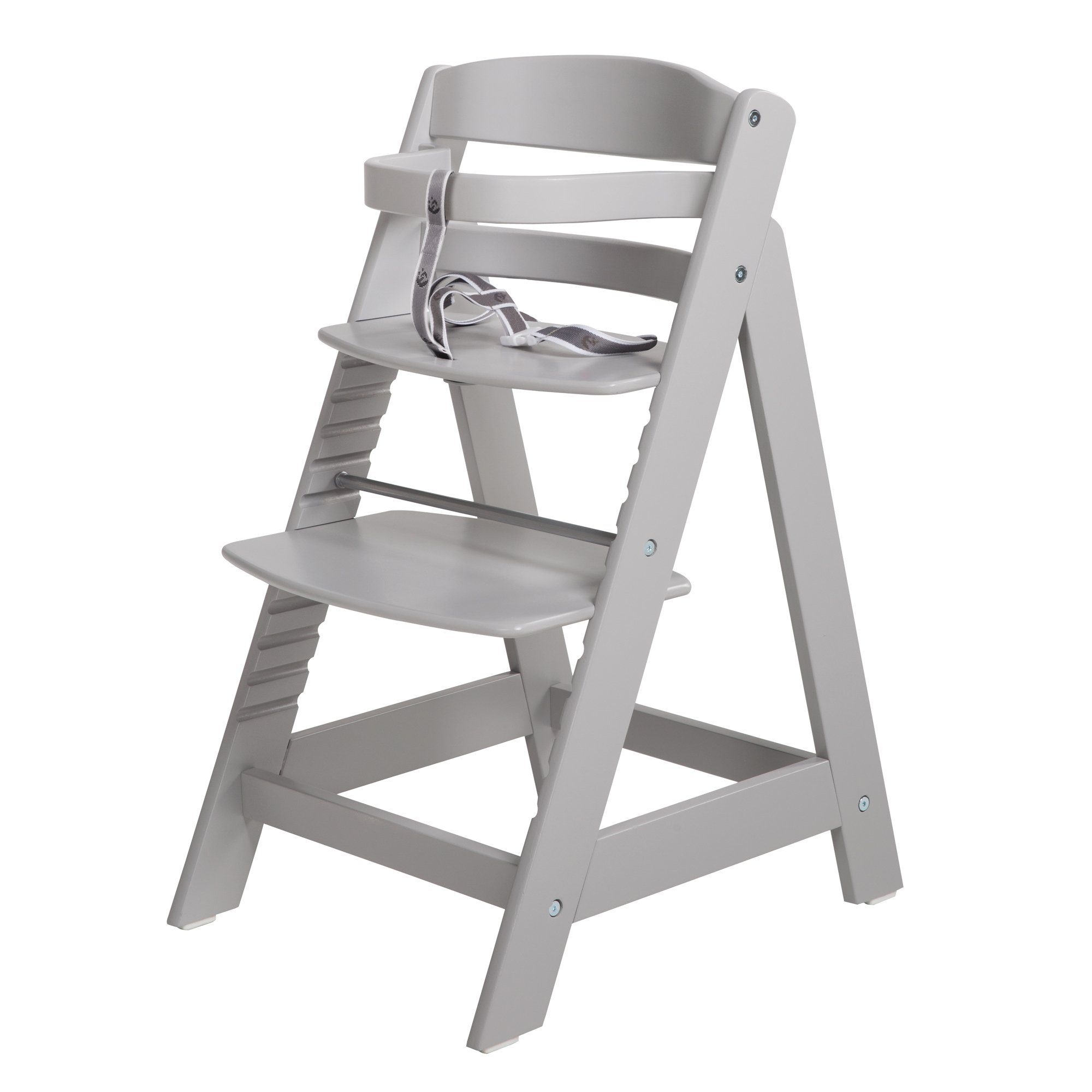 roba® Hochstuhl Sit Up III, mitwachsend vom Baby- bis Jugendstuhl, taupe, mit Sitzverkleinerer