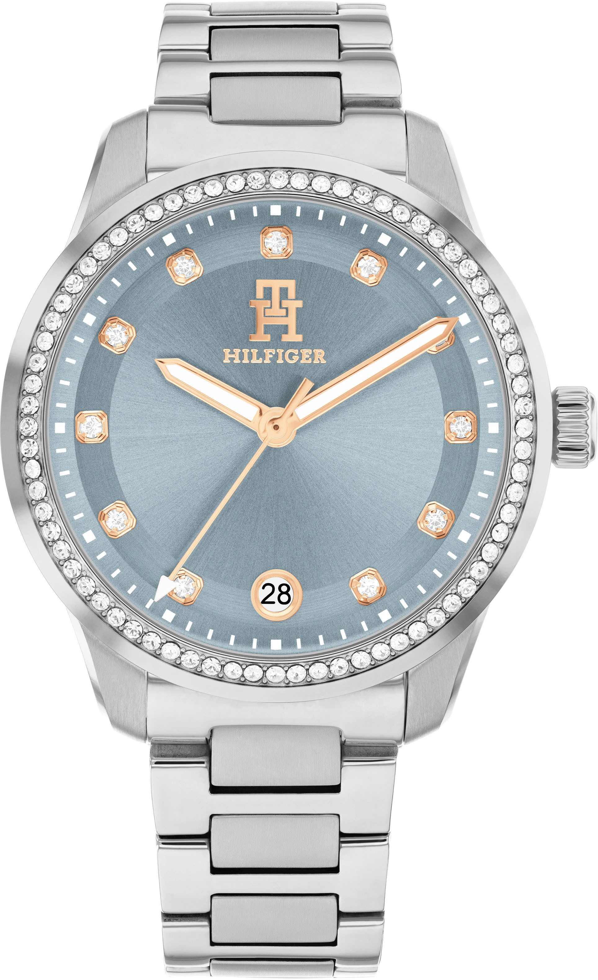 Tommy Hilfiger Quarzuhr TH85 CRYSTALS 1782795, günstig online kaufen
