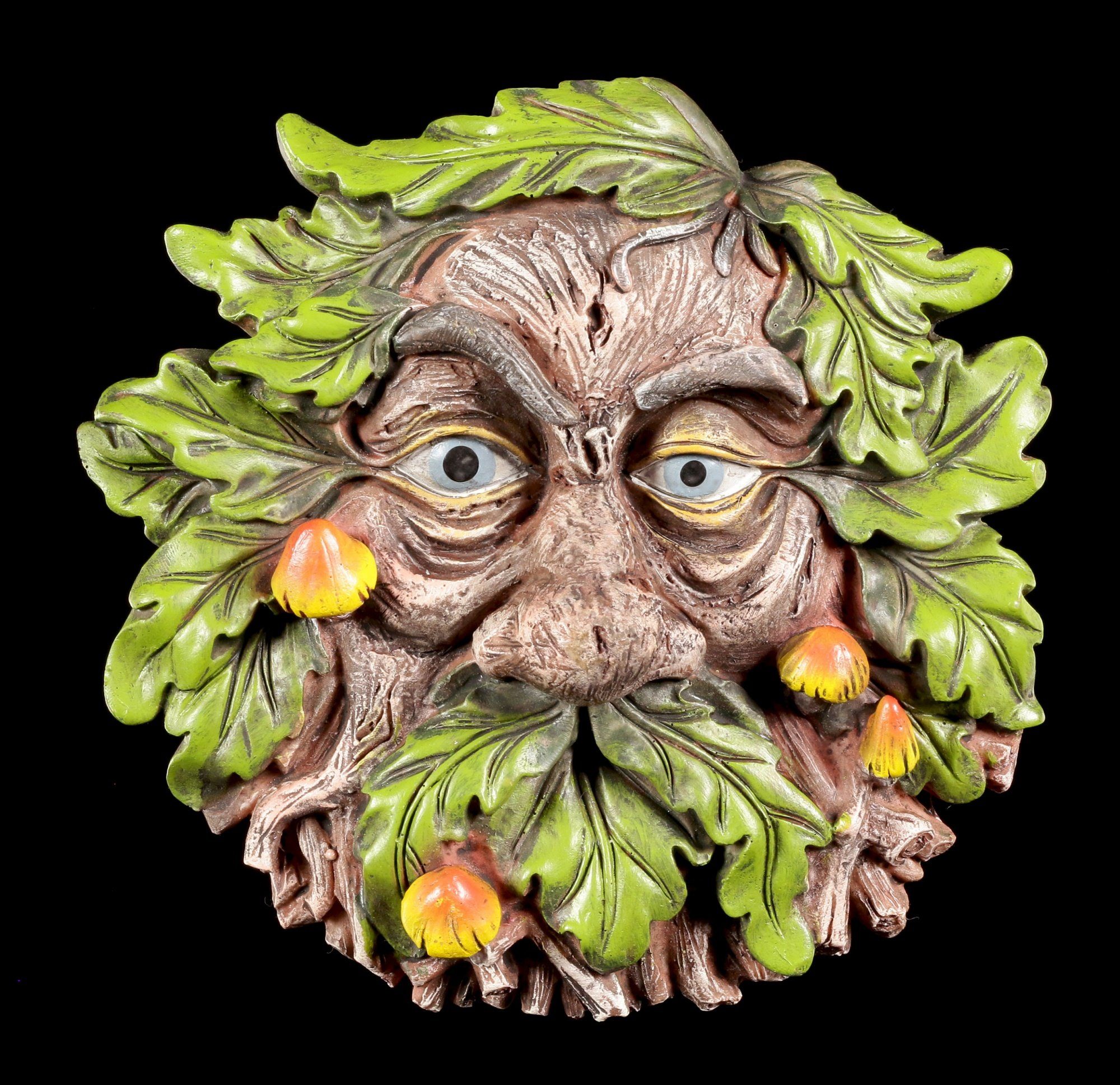 Wandrelief - - Fantasy Wanddekoration Garten Figuren GmbH Gartenfigur Waldgeist Griesgram Pilziger Shop