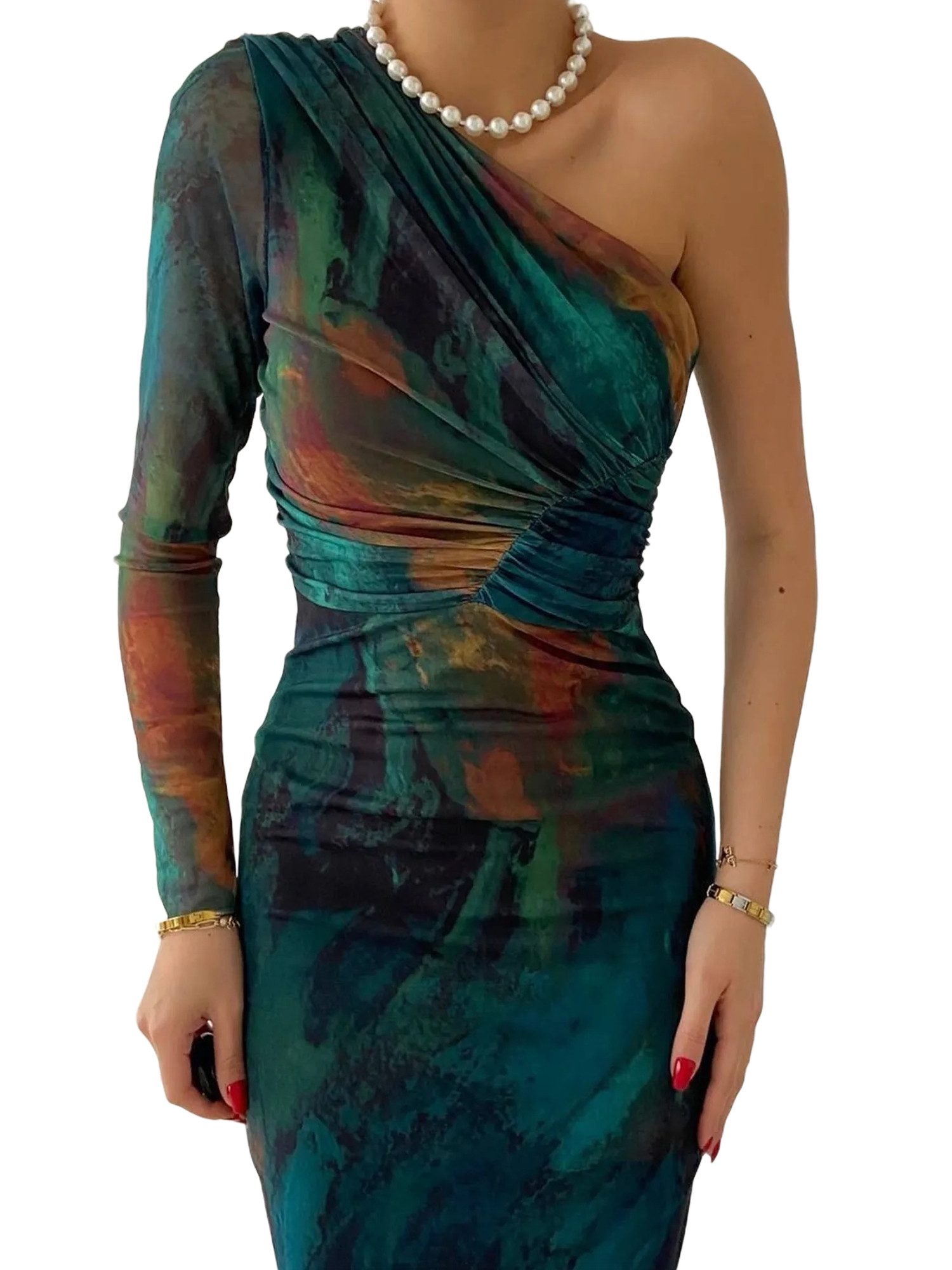 WOMAN VISION Midikleid Kleid günstig online kaufen