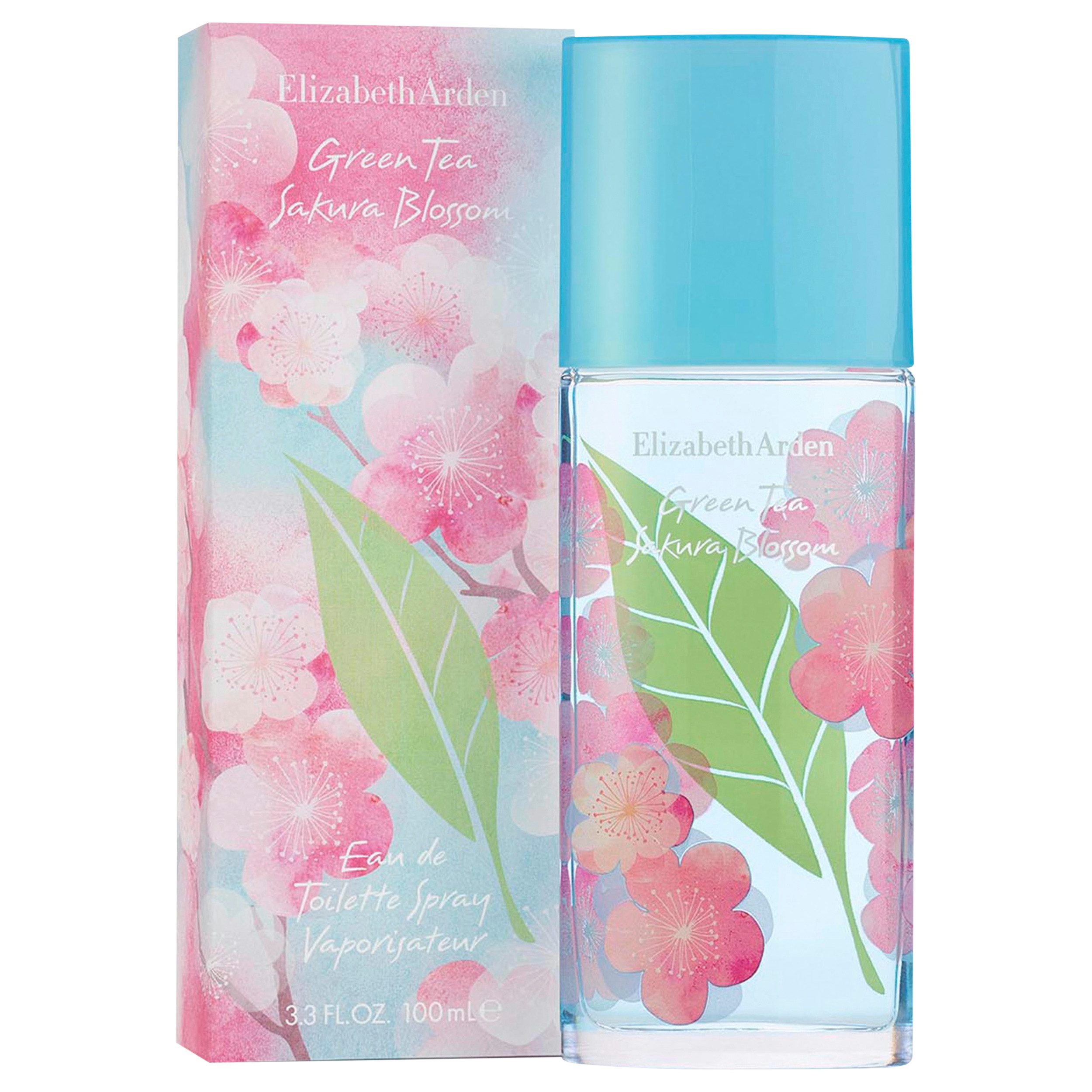 Elizabeth Arden Eau de Toilette GREEN TEA SAKURA BLOSSOM EDT, 1-tlg., blumig-zitrische Duftsignatur, mit Ambrettesamen und Birke