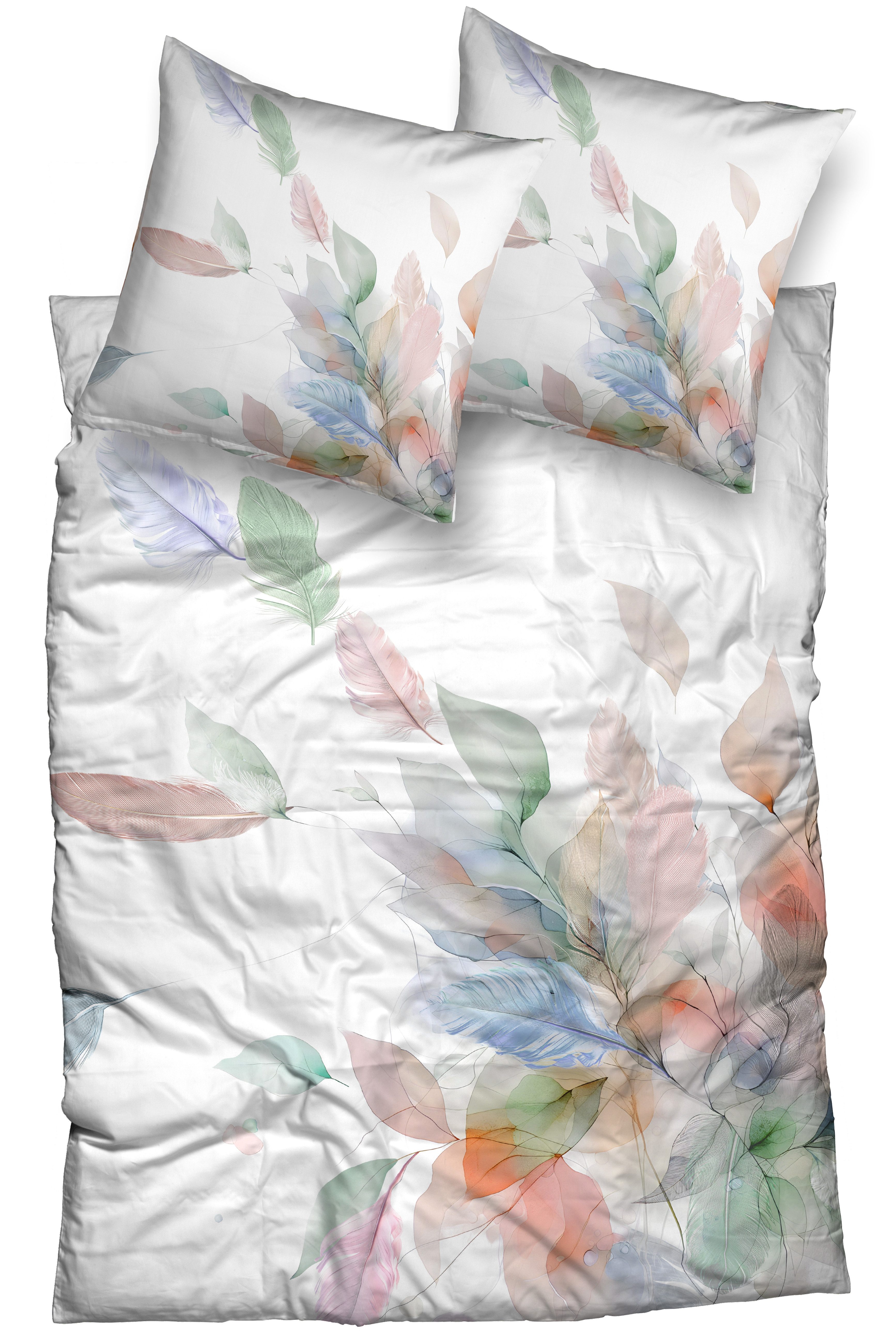 CASATEX Bettwäsche Ephemere, Satin, 2 teilig, zart und elegant