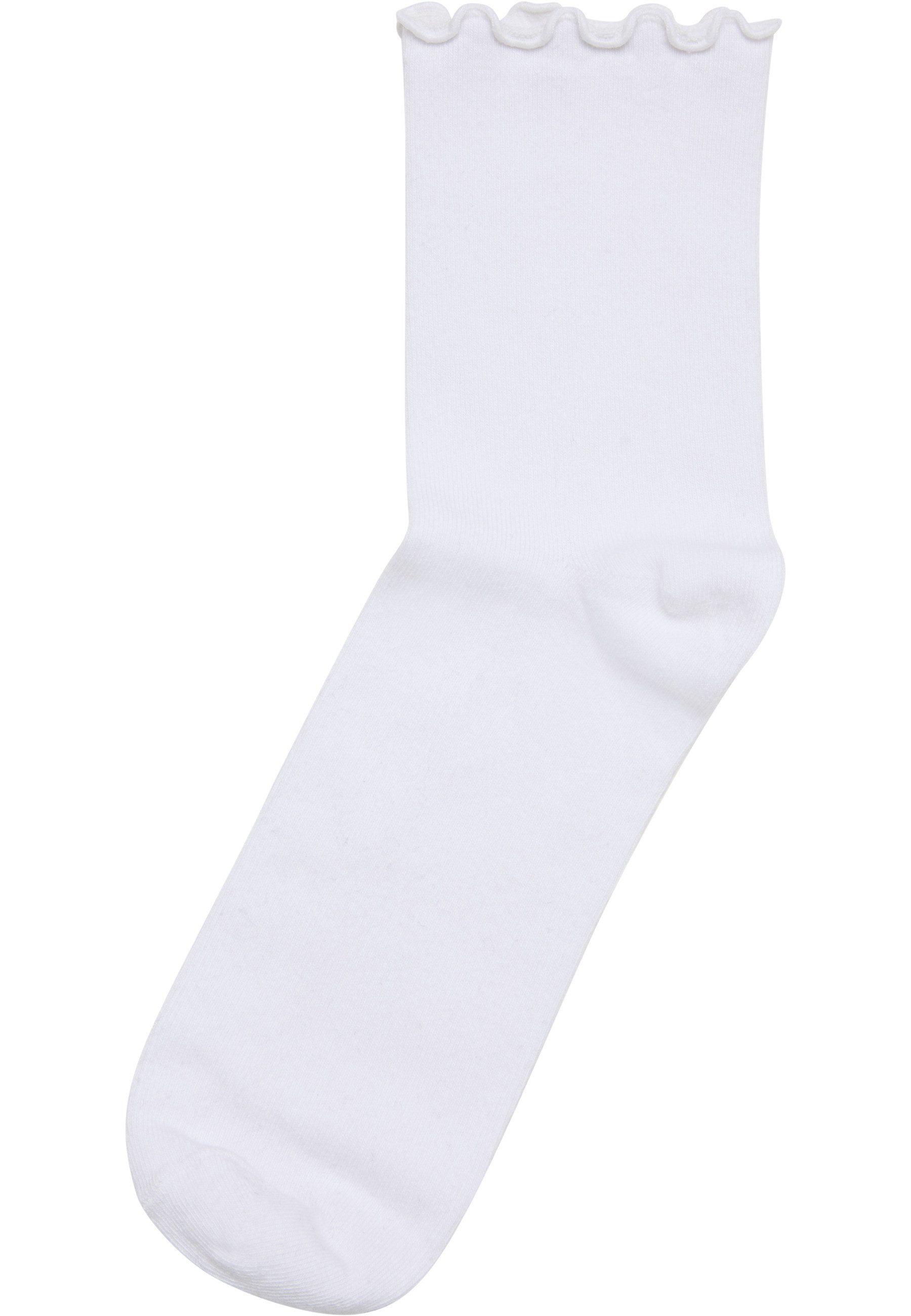 URBAN CLASSICS Basicsocken Urban Classics Ruffle Socks 3-Pack (1-Paar)