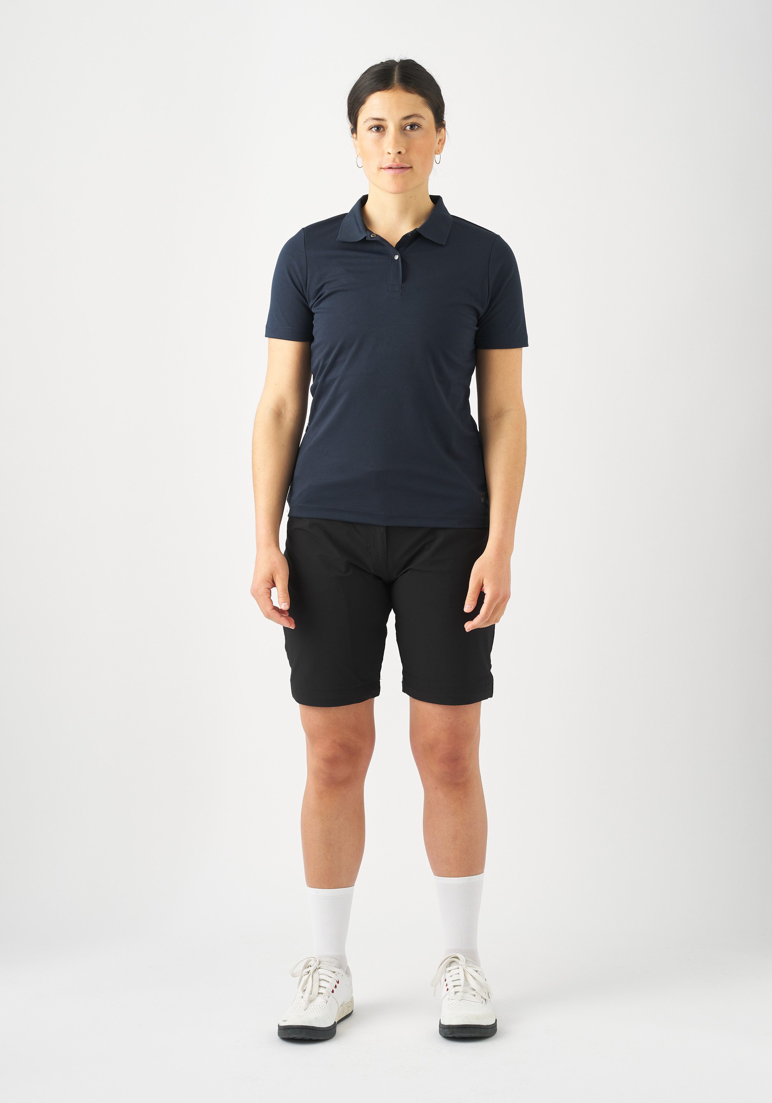 Gonso Fahrradhose Ruth Damen zipp-off Radhose mit Sitzpolster und Gürtel, wasserabweisend