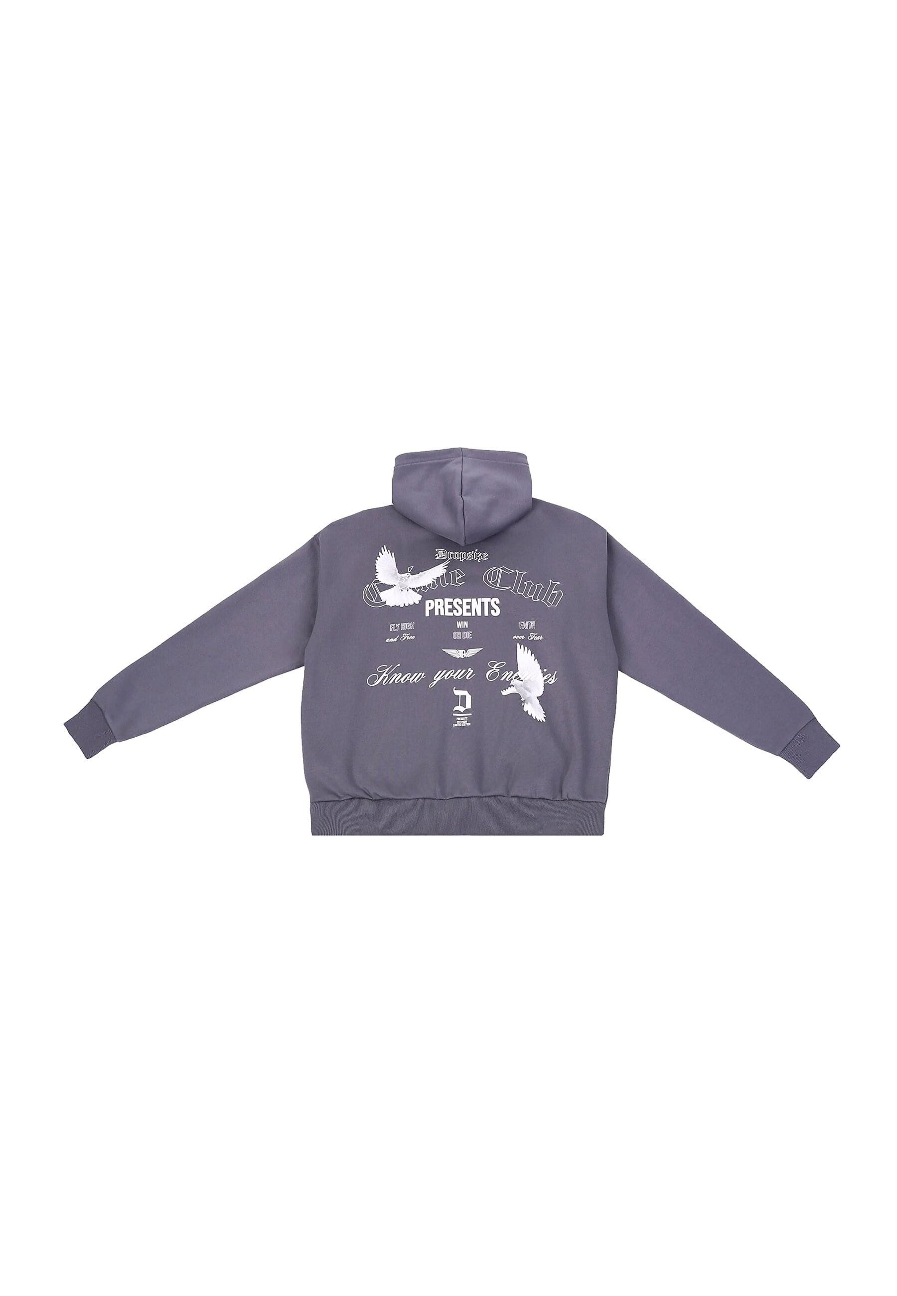 Dropsize Kapuzensweatshirt Dropsize HEAVY OVERSIZE ENEMIES HOODIE (1-tlg) günstig online kaufen