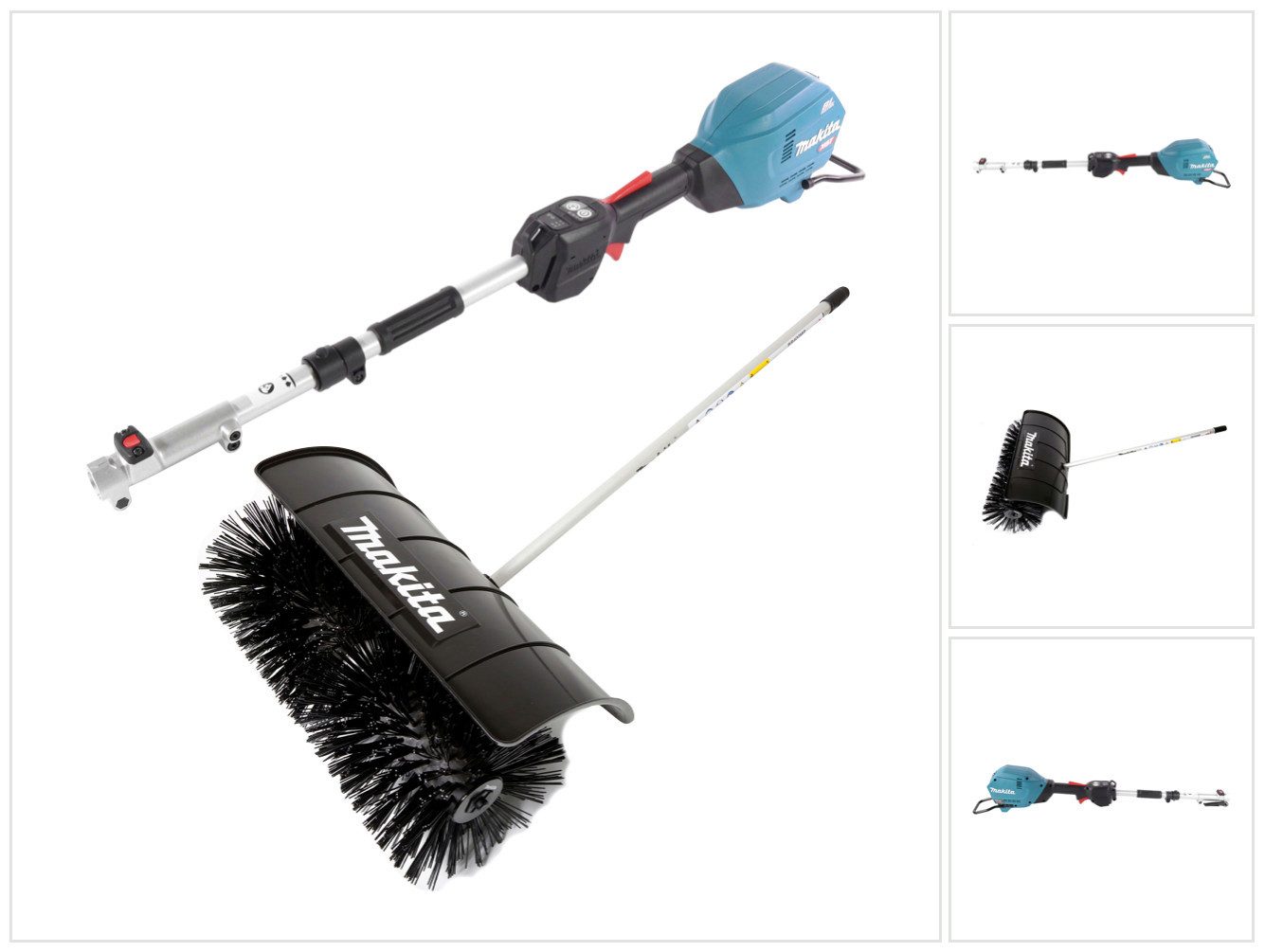 Makita Multitool UX 01 GZ Akku Multifunktionsantrieb 40 V max. XGT Brushless + Kehrbür