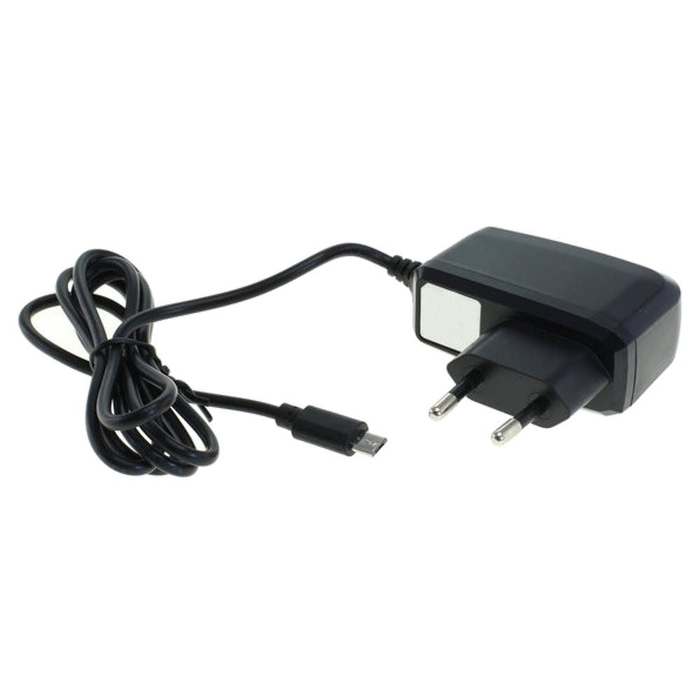 Trade-Shop Ladegerät passend für Nokia 105 (2015) 105 Dual Sim (2015) Netzteil (2A Universal Schnell-Ladegerät Netzstecker mit Micro-USB Anschluss)