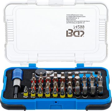 BGS technic Bit-Set Color-Bit-Satz mit Bit-Knarre, Antrieb 1/4", 43-tlg., 1-St.