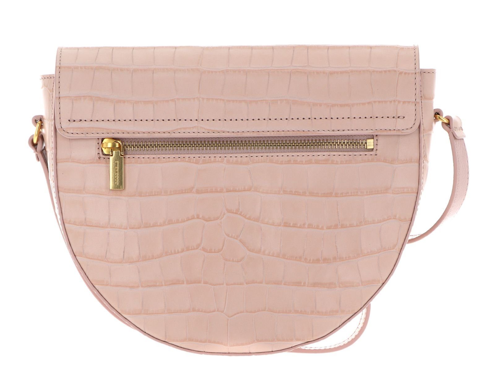 COCCINELLE Umhängetasche Beat Croco Shiny Soft