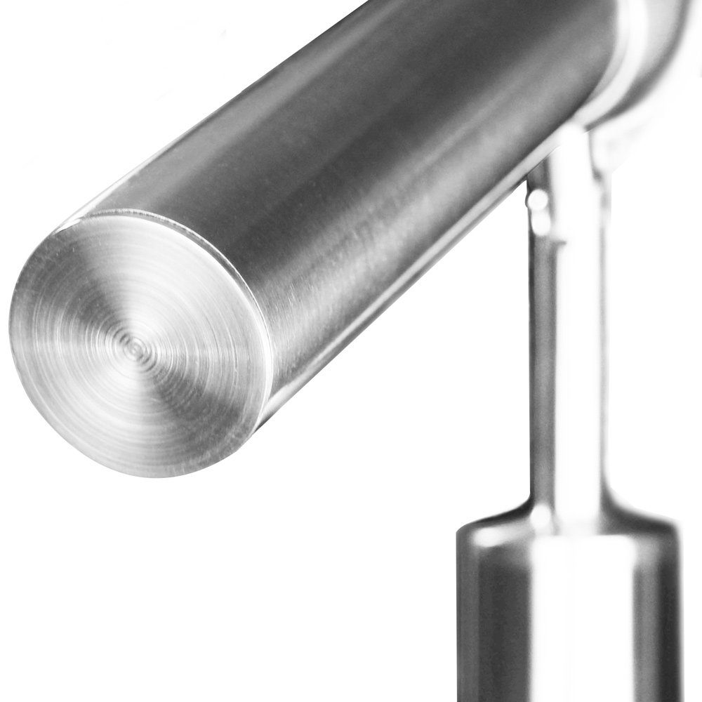 V2Aox Treppengeländer Edelstahl Treppengeländer Handlauf Geländer Aufmontage 80 - 200 cm, 80 cm Länge – Bild 4 von 5