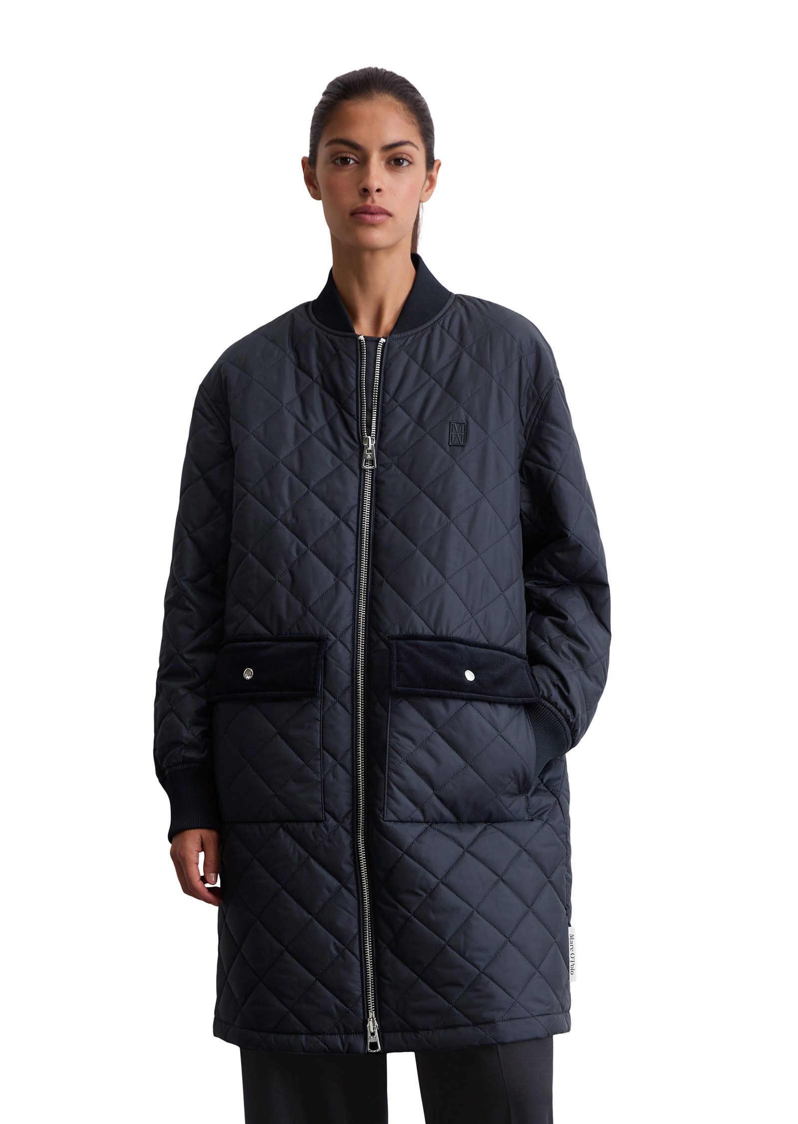 Marc O'Polo Steppmantel aus recyceltem Polyester