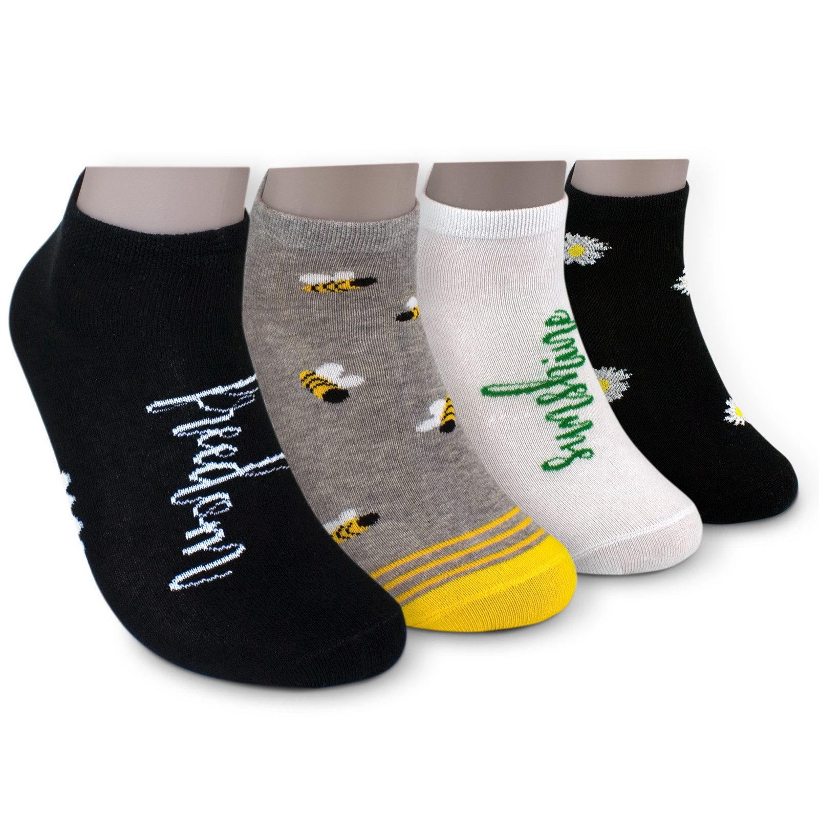 Sneakersocken - Flower - Damen Sneaker in 4 Varianten