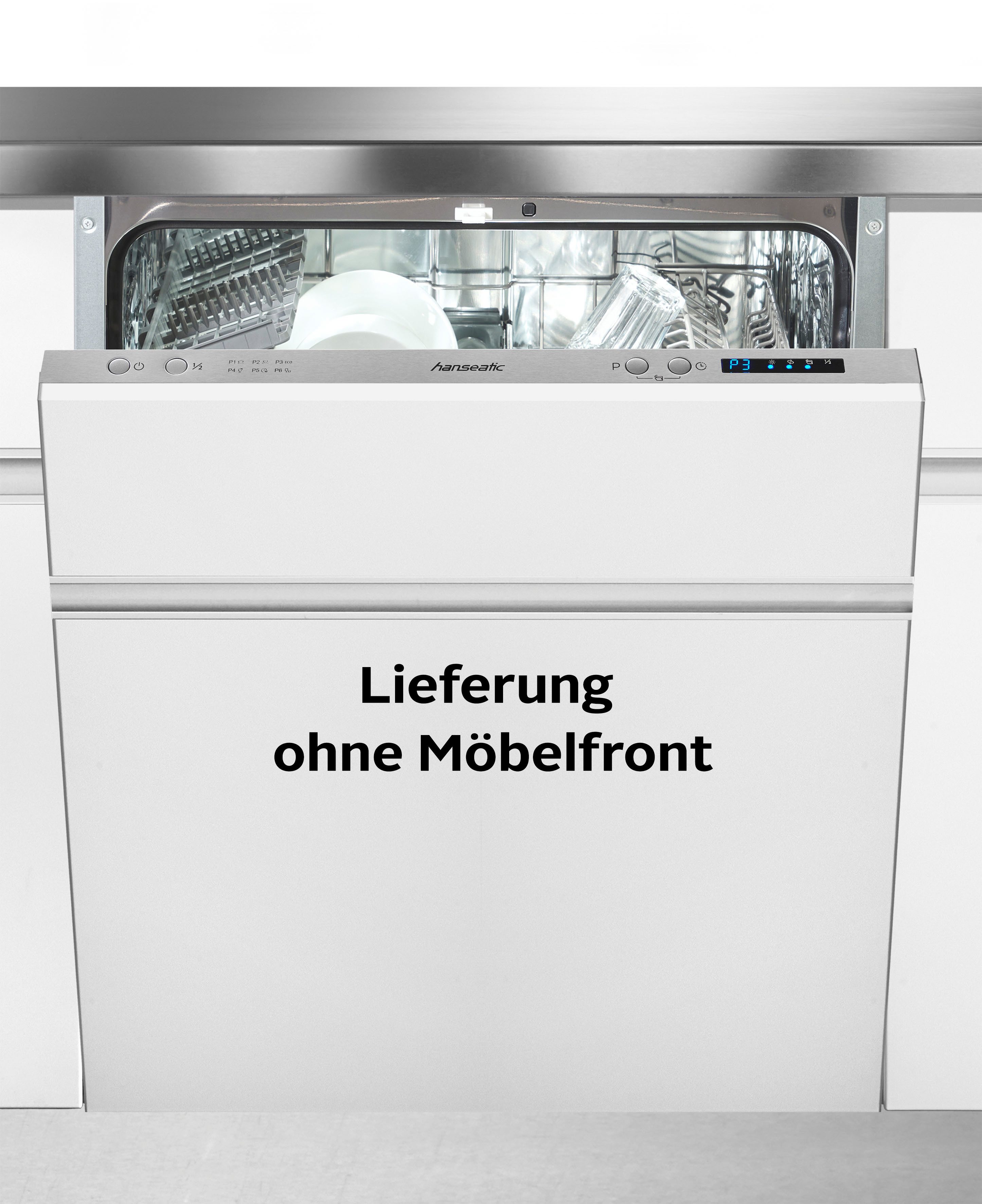 Hanseatic vollintegrierbarer Geschirrspüler HGVI6082D127711DS, 12 Maßgedecke
