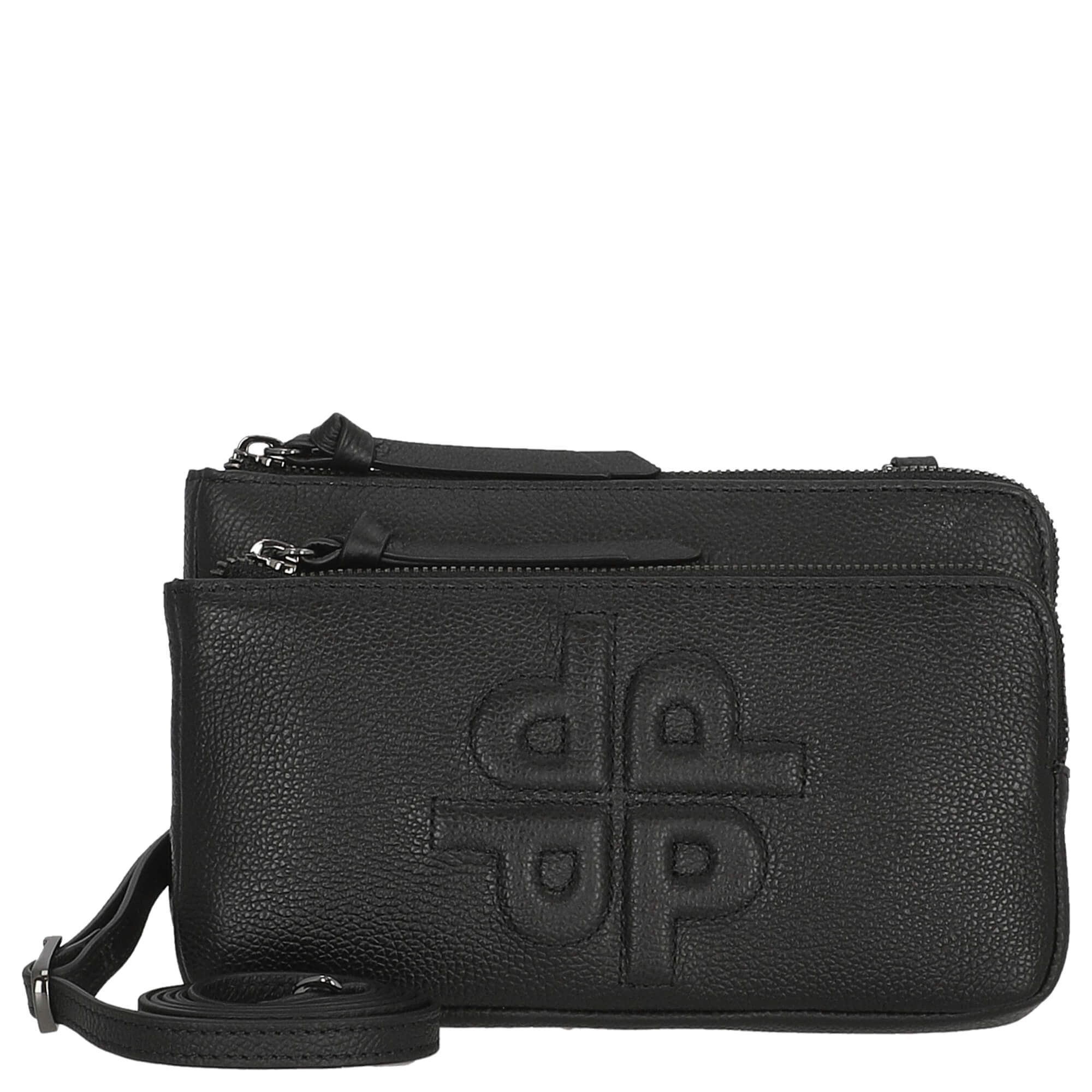 Umhängetasche PPPP - Schultertasche 20 cm (black)