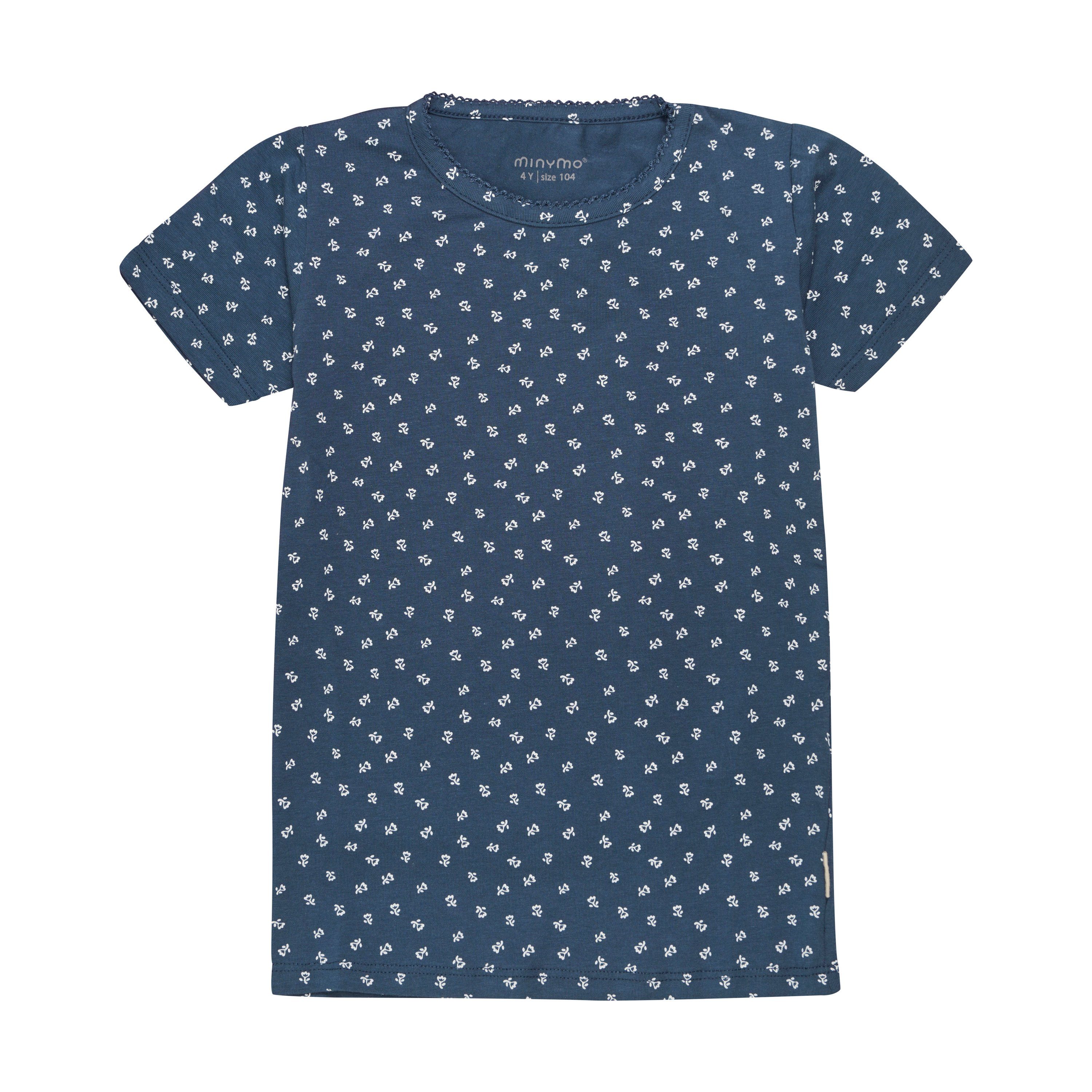 T-Shirt - - (585) 3933 2er-Pack - MINYMO Basic Minymo 33 (2-pack) MIBasic mit und Print T-shirt Kurzarmshirt Mesa Rose