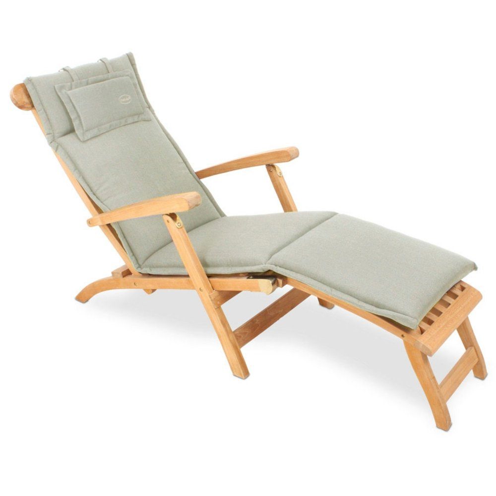 ROG-Gardenline Liegenauflage, Für Deckchair 186 x 45 cm - Taupe günstig online kaufen