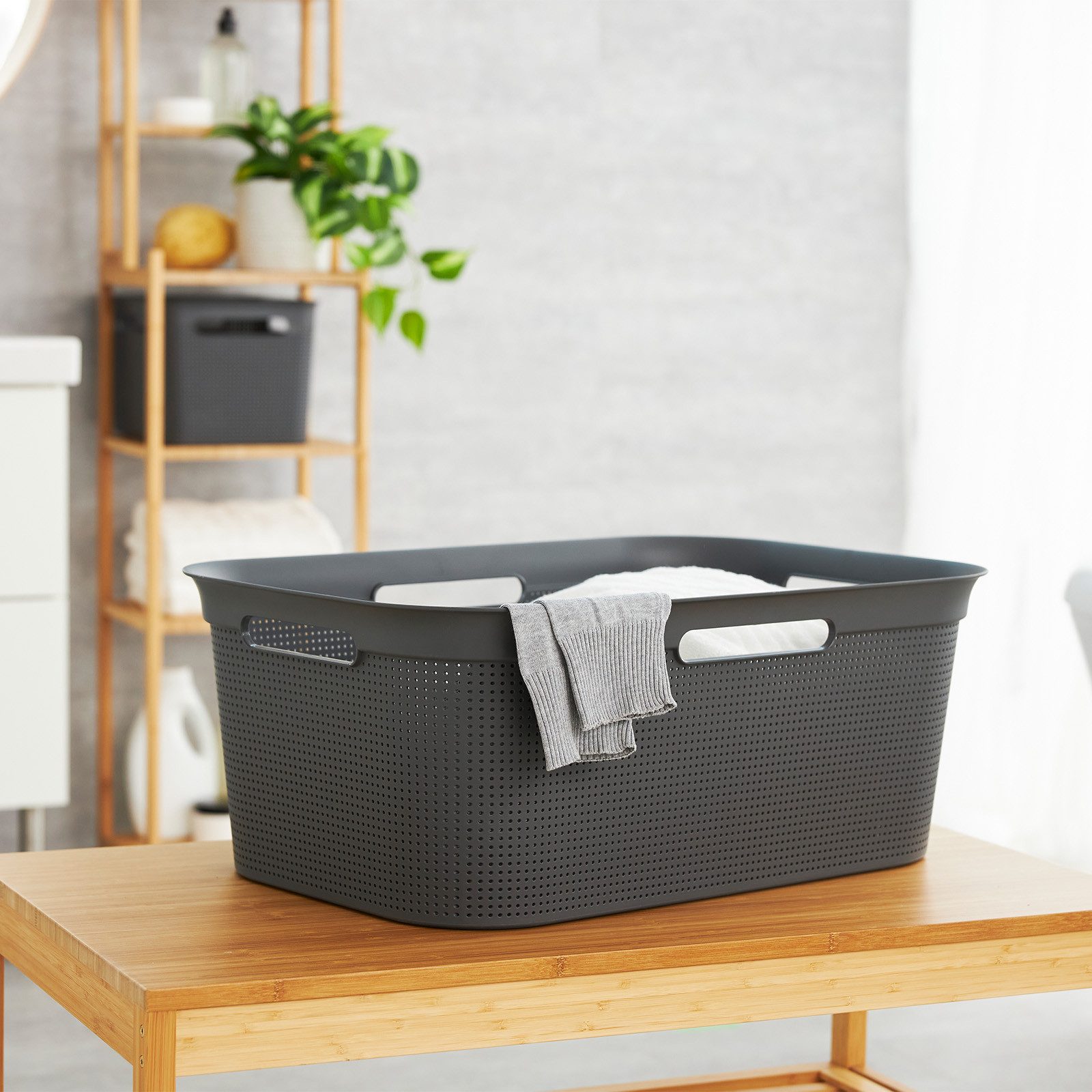 ROTHO Wäschekorb Brisen 4er-Set Wäschebox 40l günstig online kaufen