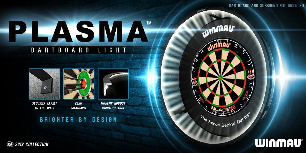 Winmau Dartscheiben-Beleuchtung Dartboard-Beleuchtung PLASMA Dartboard light 4300 – Bild 5 von 5