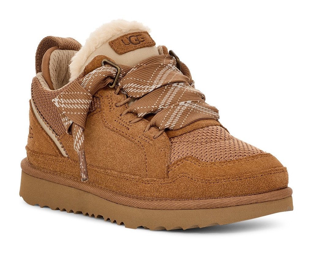 UGG LOWMEL Sneaker Kinderschuh, Halbschuh, Schnürschuh mit weichem Fußbett