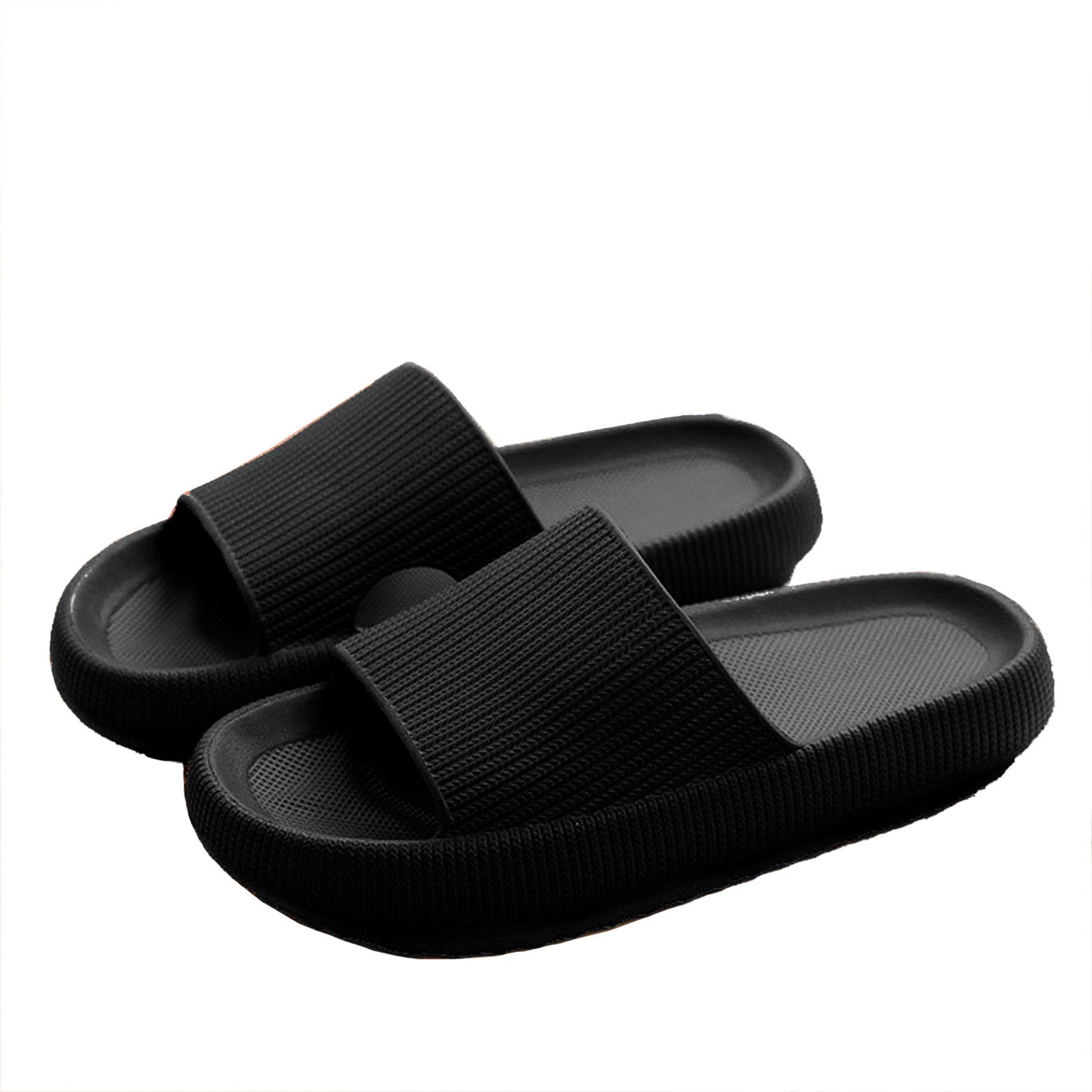 Hüttenschuhe Damen Herren Duschpantoffeln Casual Hausschuhe Hausschuh