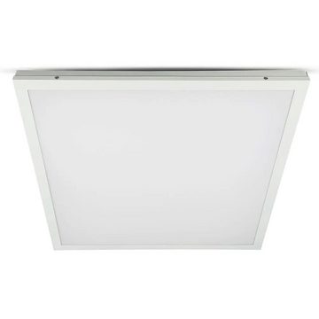 etc-shop LED Deckenleuchte, LED-Leuchtmittel fest verbaut, Neutralweiß, LED Panel 60x60 Aufputz Deckenlampe Büro LED Panel Einbau