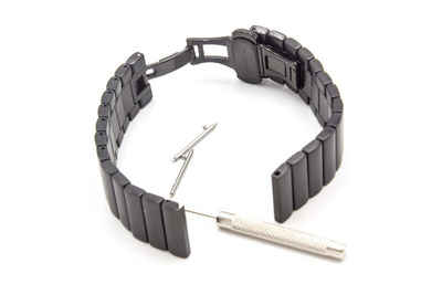 vhbw Smartwatch-Armband passend für Withings Steel Hr, 40mm Smartwatch