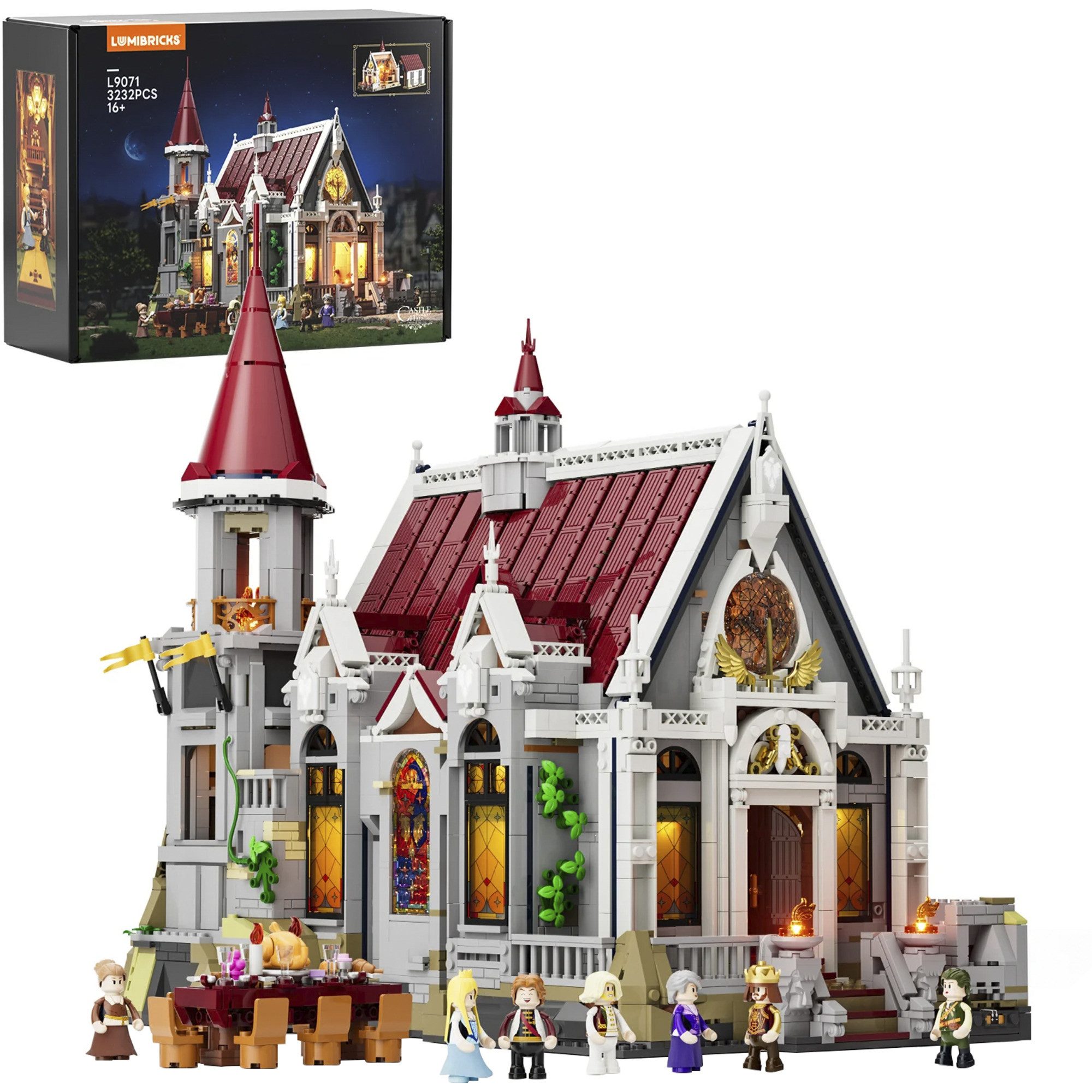Lumibricks Lumibricks Bankettsaal des Schlosses, Spielbausteine