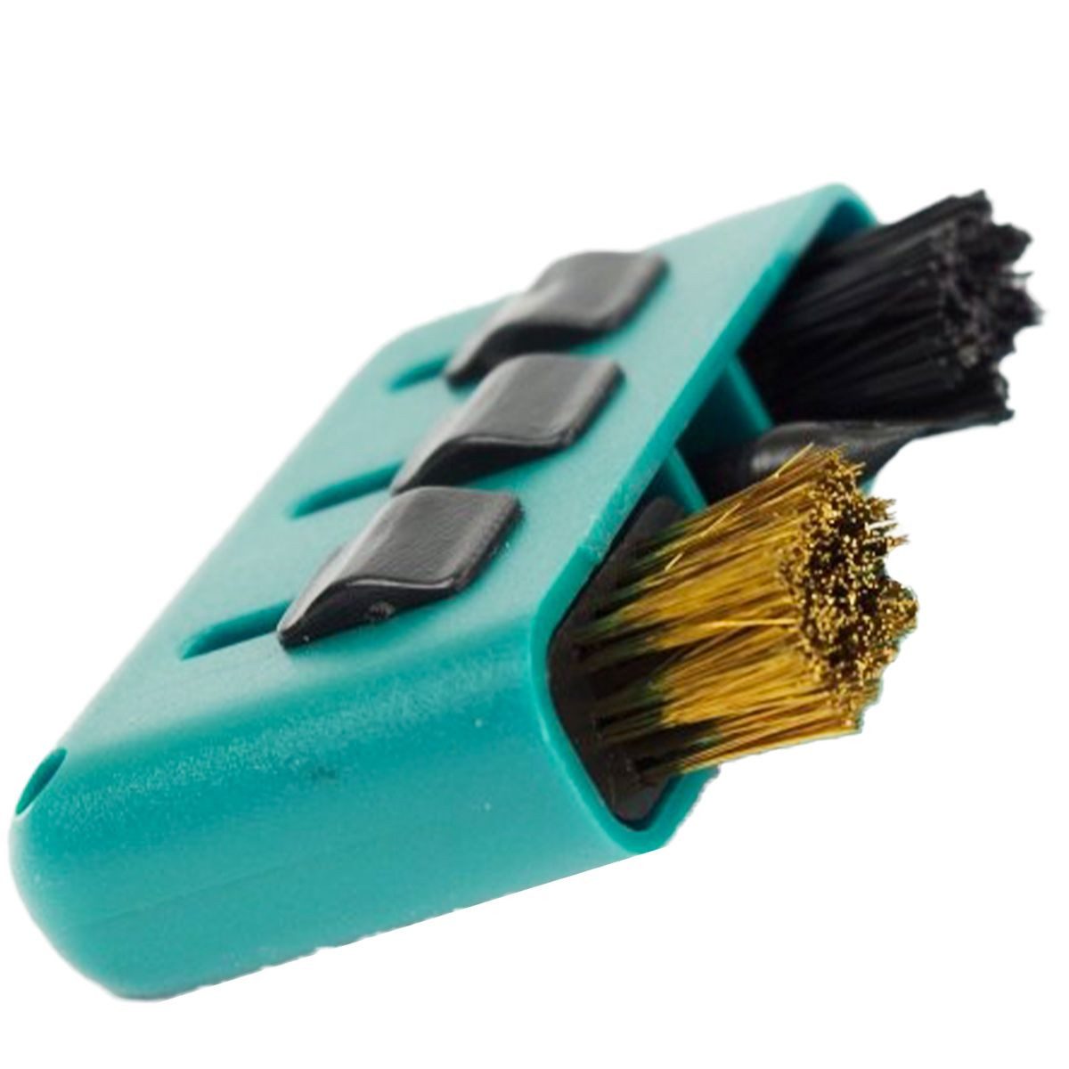 Marabellas Shop Golfschläger-Bürste Mini Bürste 3 in 1 Reinigungshilfe für Golf Schlägerbürsten Kompakt, (1-tlg), mit Reinigungsspieß