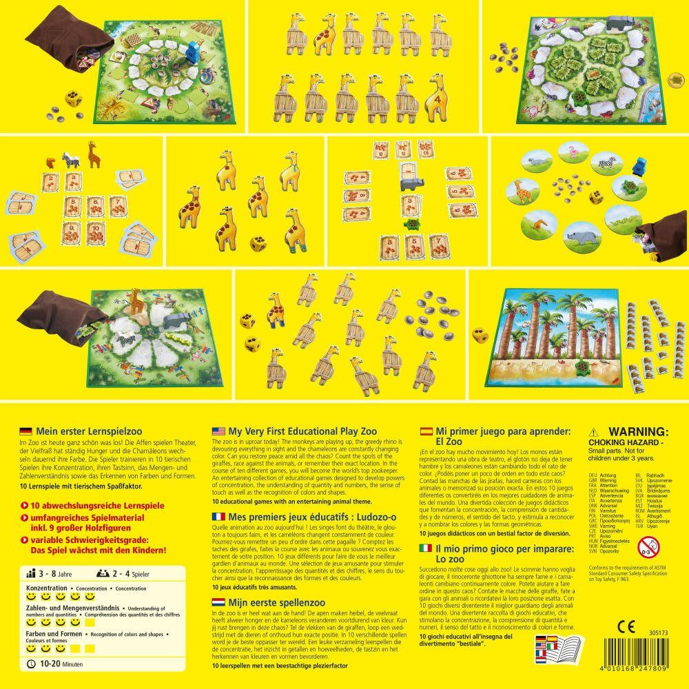 Haba Spiel Mein erster Lernspielzoo