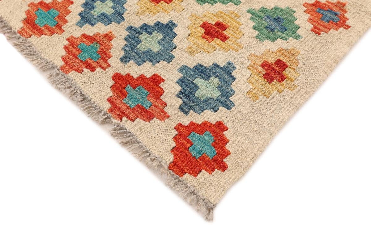 Orientteppich Kelim Afghan 107x146 Handgewebter rechteckig, Orientteppich, Trading, 3 mm Höhe: Nain