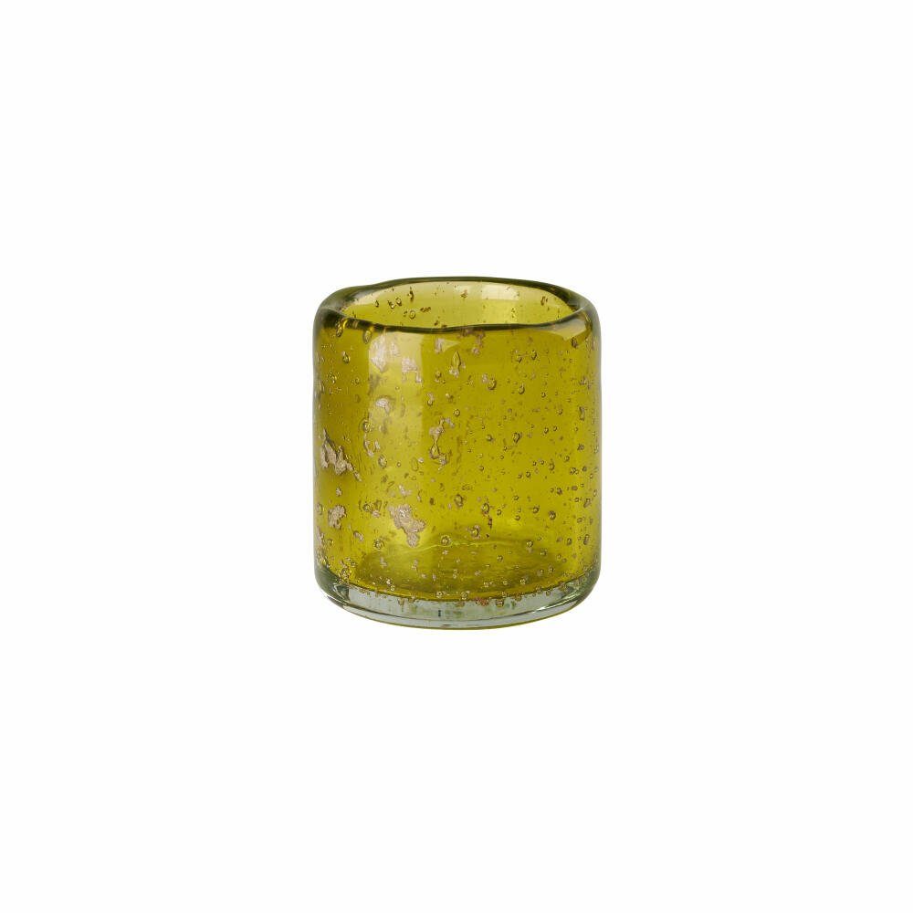 Giftcompany Windlicht Melange Grün H 6 cm