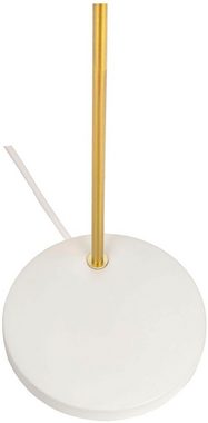 Pauleen Stehlampe Grand Elegance, ohne Leuchtmittel, E27, Weiß, Gold, Metall