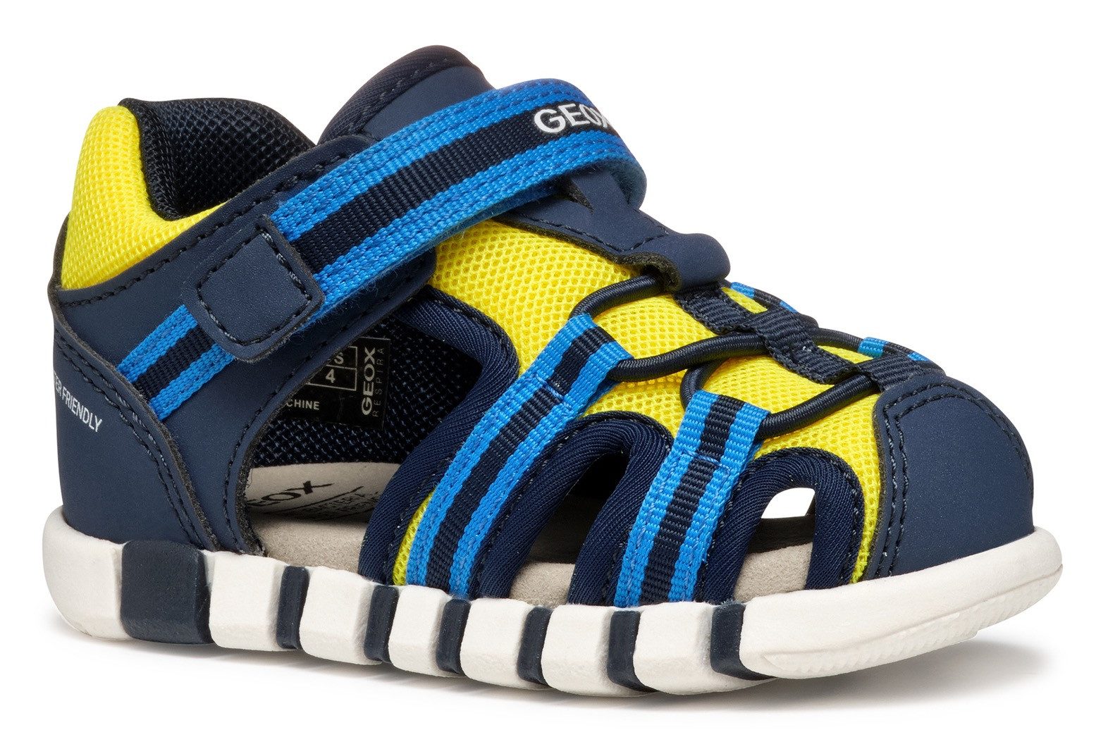 Geox B SANDAL IUPIDOO BOY Lauflernschuh, Trekking Sandale, Outdoorschuh, Babyschuh mit Klettverschluss